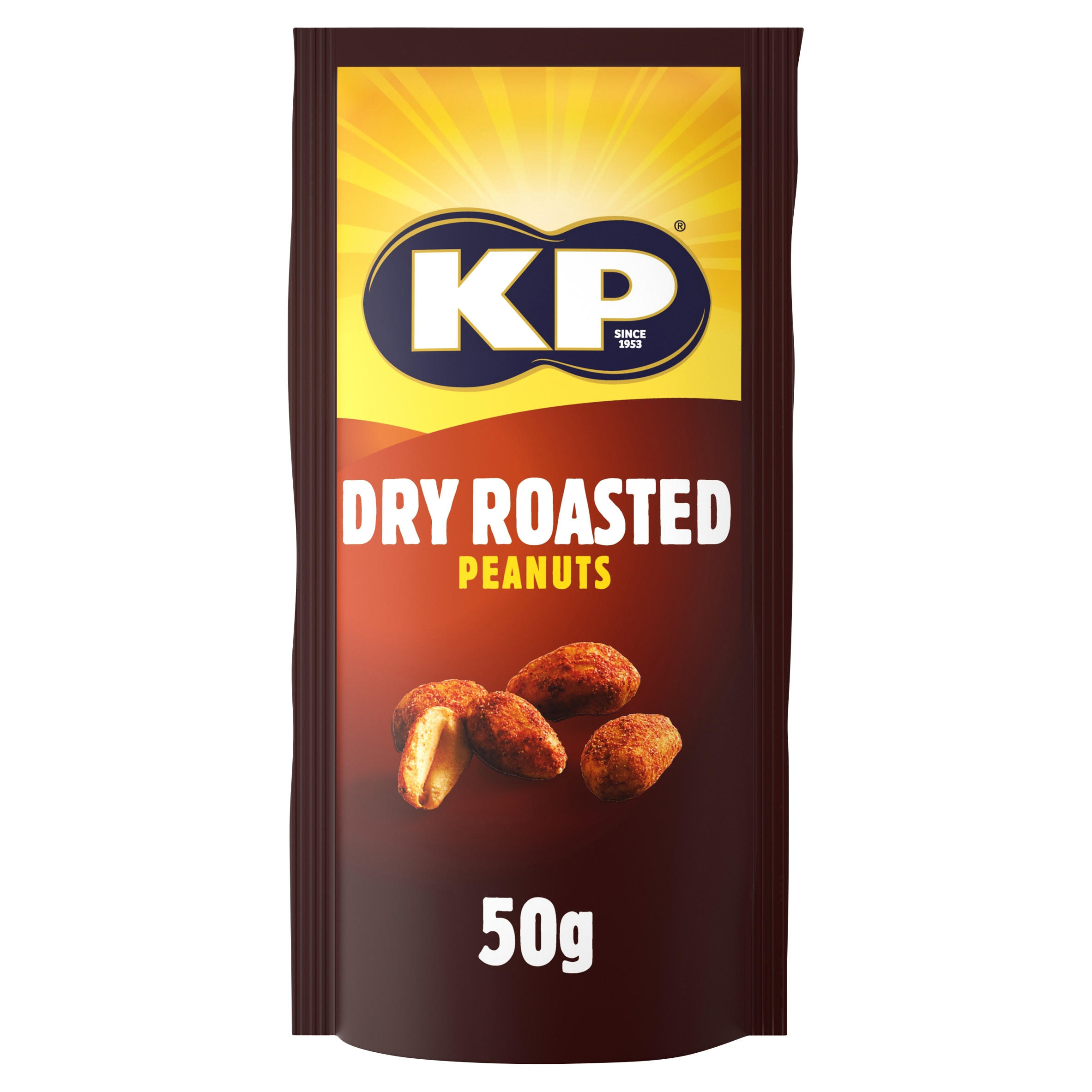 KP Dry Roasted Peanuts 50g Dried Fruit, Nuts & Snacks Iceland Foods