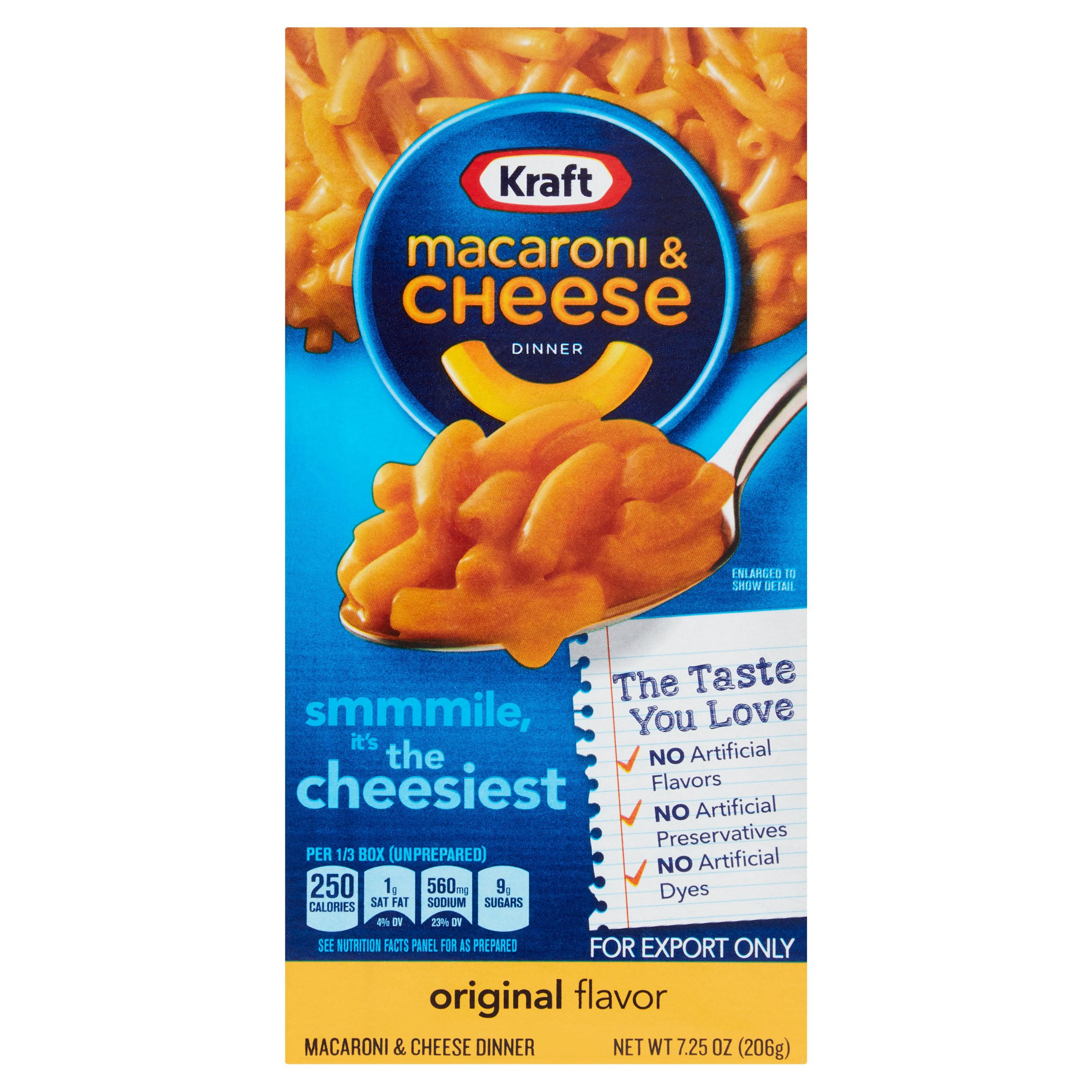 Kraft Macaroni & Cheese Original Flavor 206g | Pasta Sauces | Iceland Foods