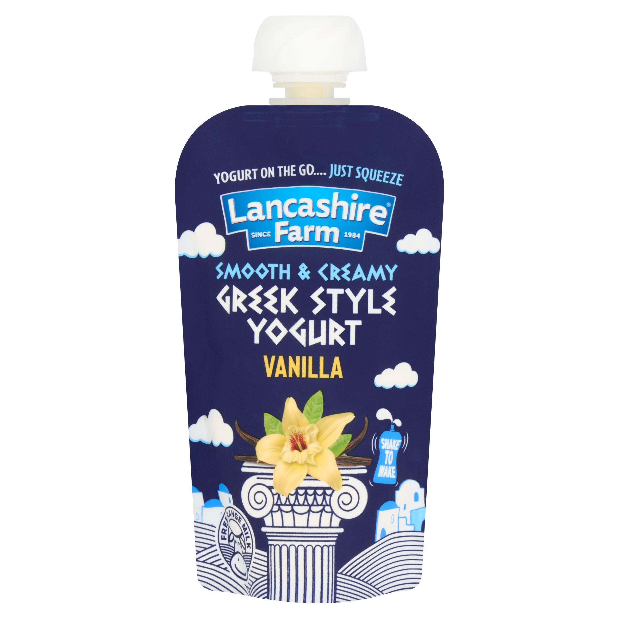 Lancashire Farm Greek Style Yogurt Vanilla 125g