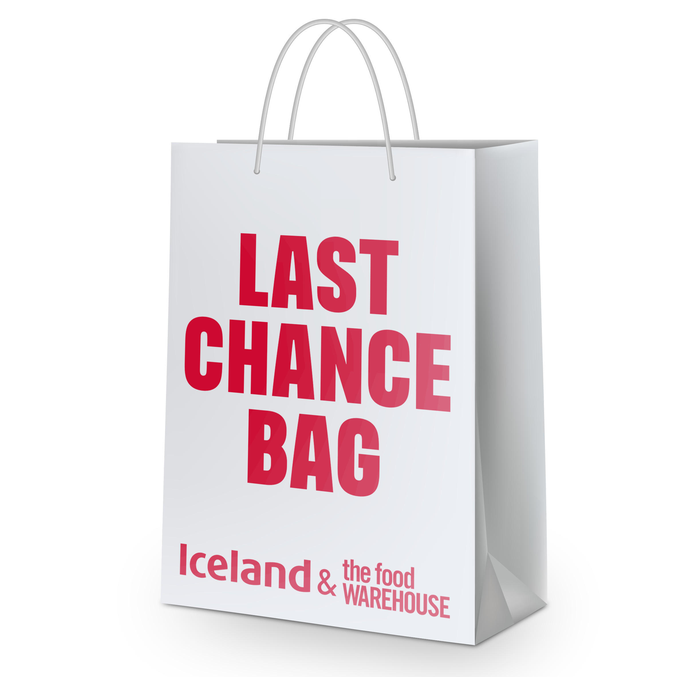 Iceland Last Chance Food Bag (Contains 5 items)