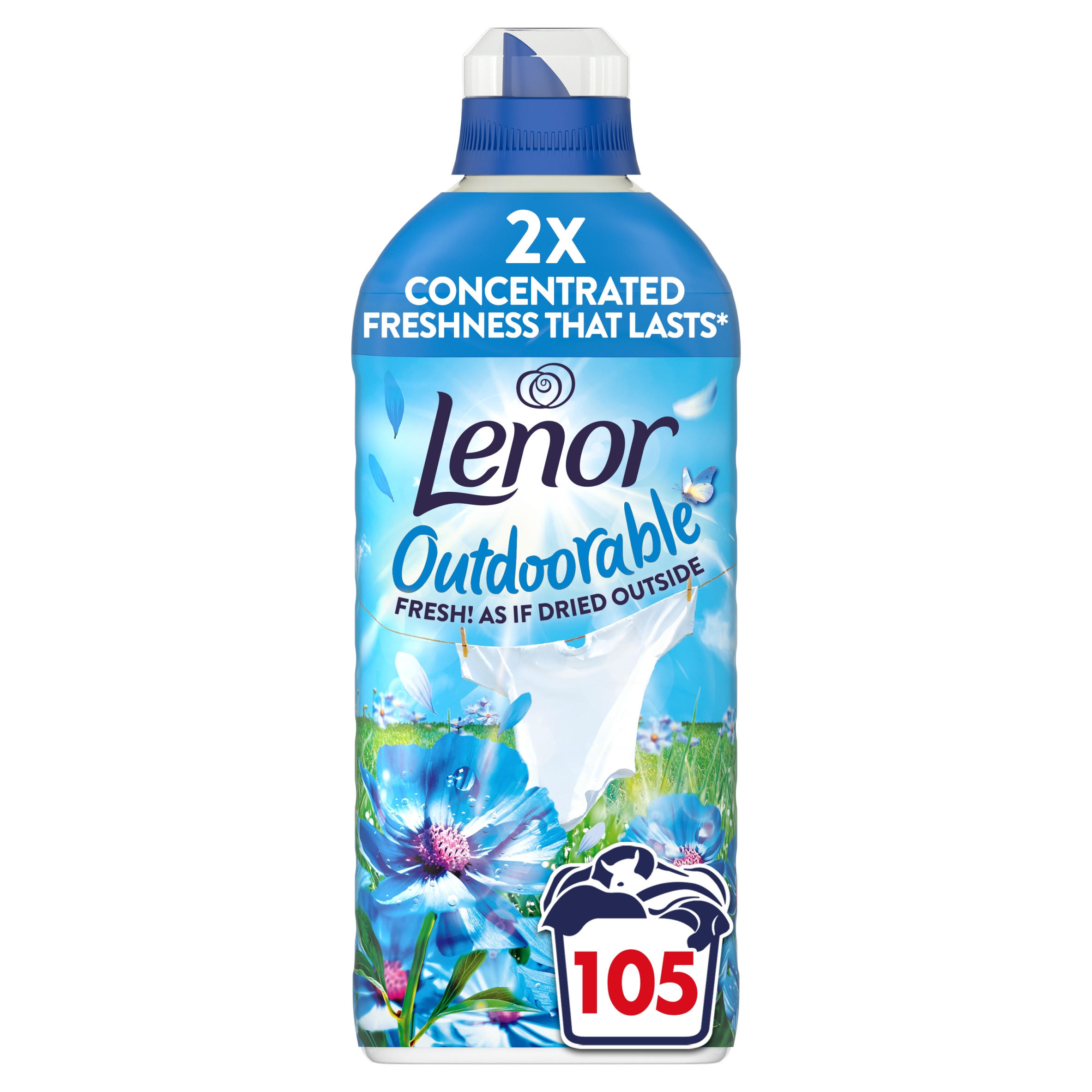 Lenor Outdoorable Fabric Softener 105 Washes
