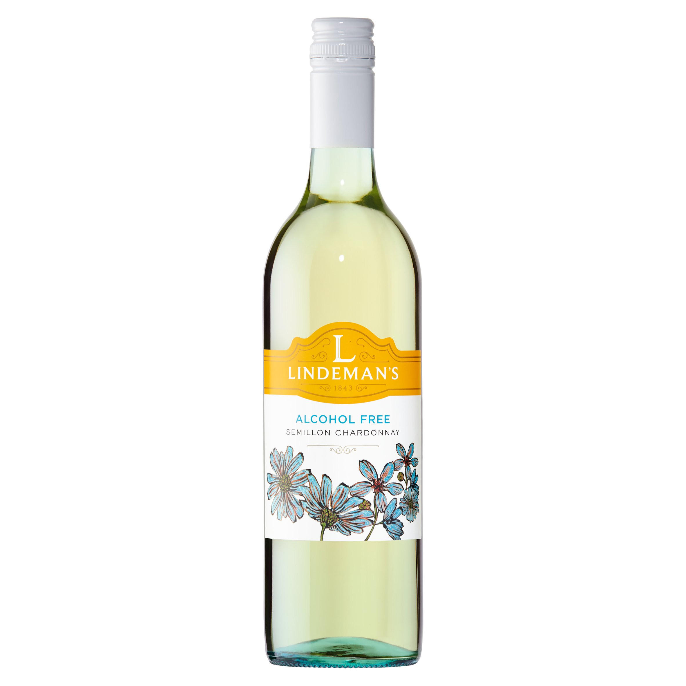 Lindeman's Alcohol Free Semillon Chardonnay 750ml White Wine