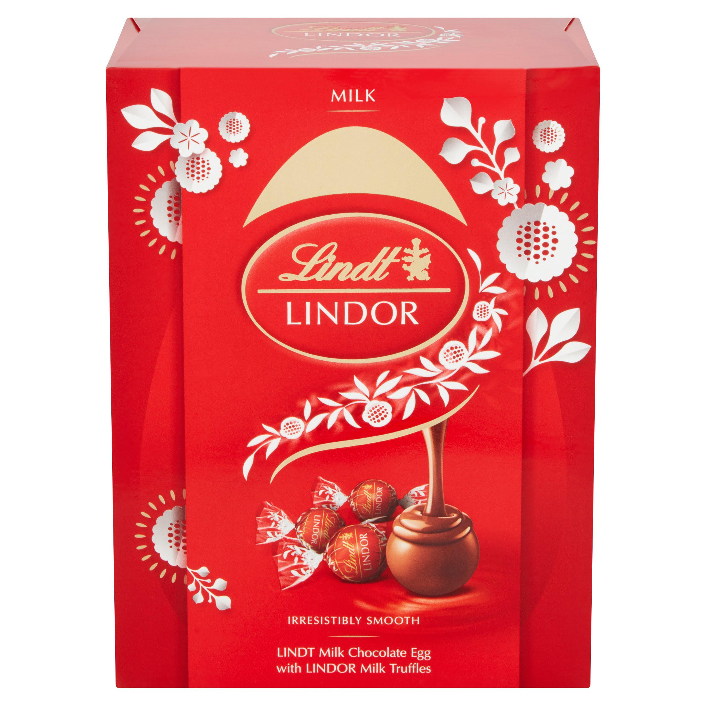 Lindt LINDOR Milk Lindt Milk Chocolate Egg with Lindor Milk Truffles