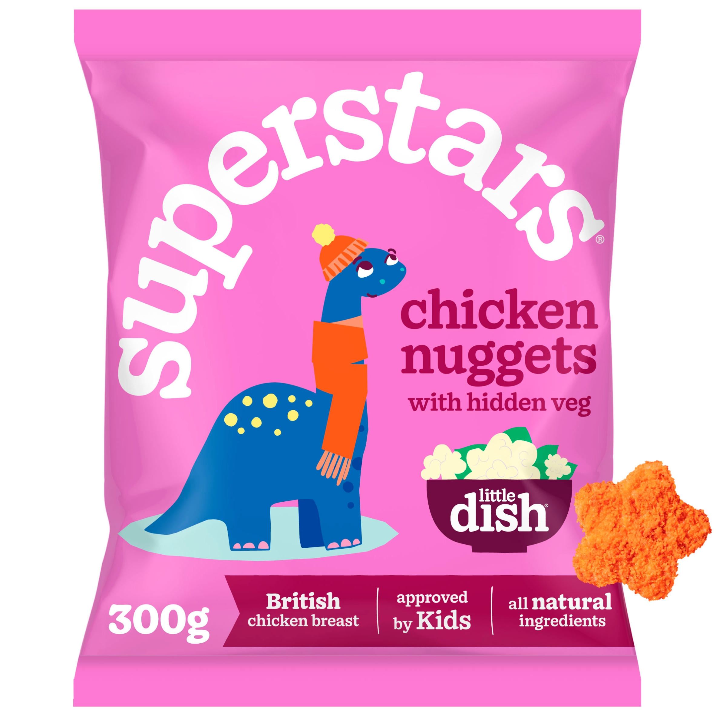 Little Dish Superstars Chicken Nuggets with Hidden Veg