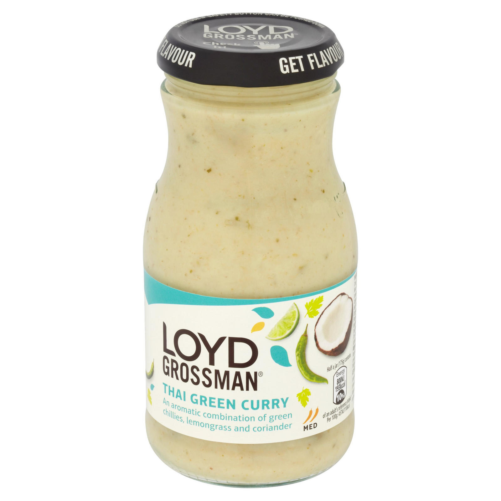 Loyd Grossman Thai Green Curry Sauce 350g Indian and Curry Sauces  Iceland Foods