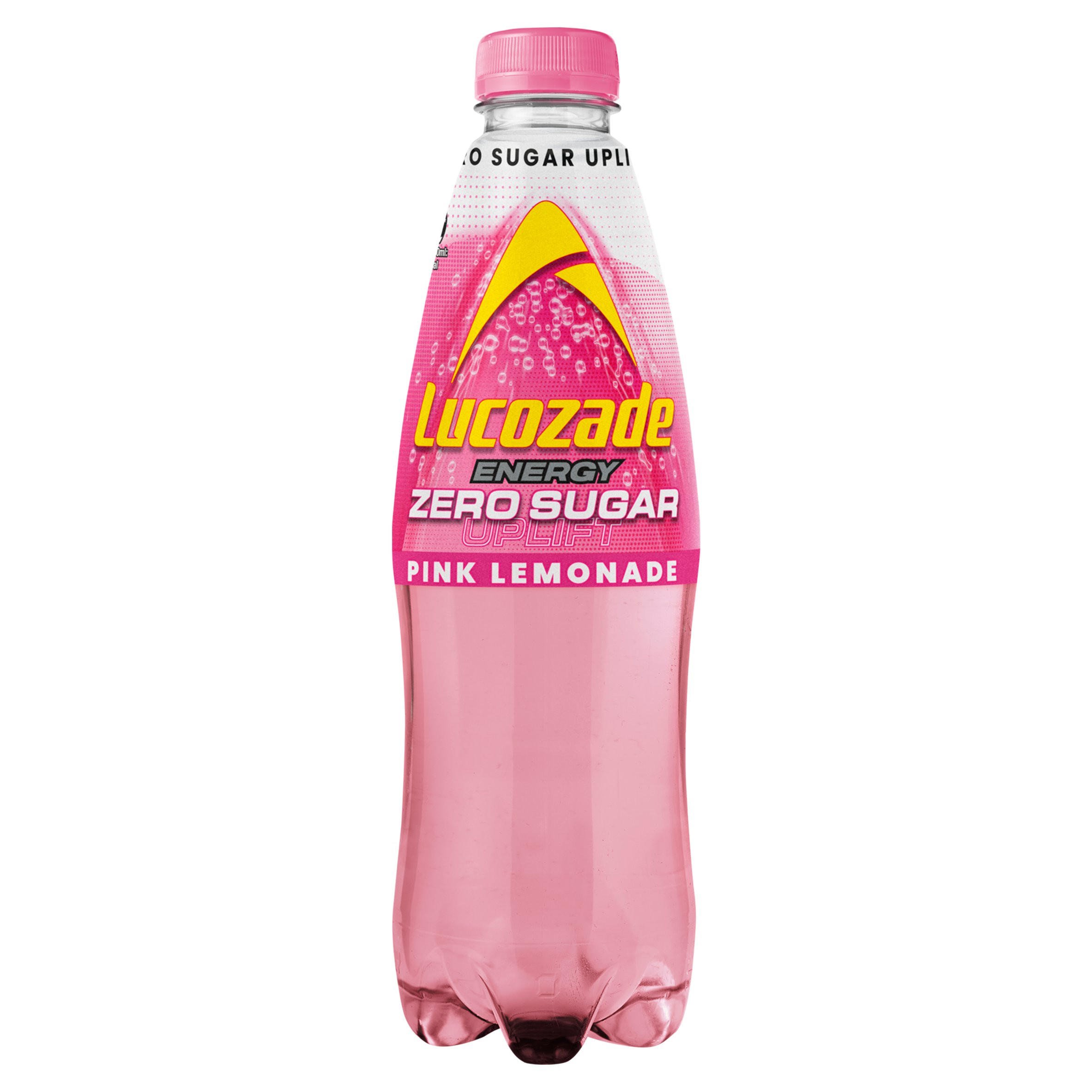 Lucozade Zero Sugar Pink Lemonade 900Ml
