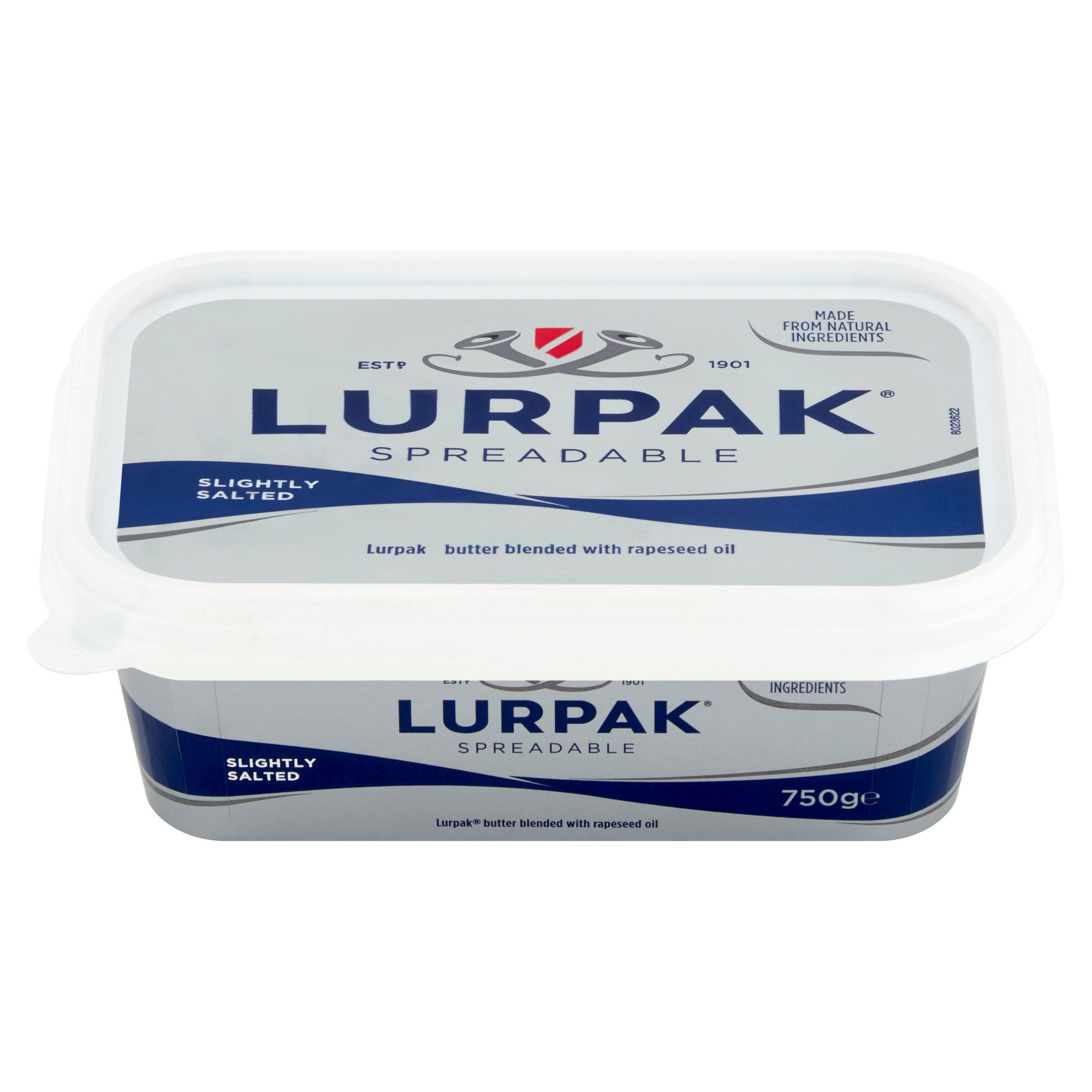 Lurpak Spreadable Slightly Salted 750g Butter & Margarine Iceland Foods