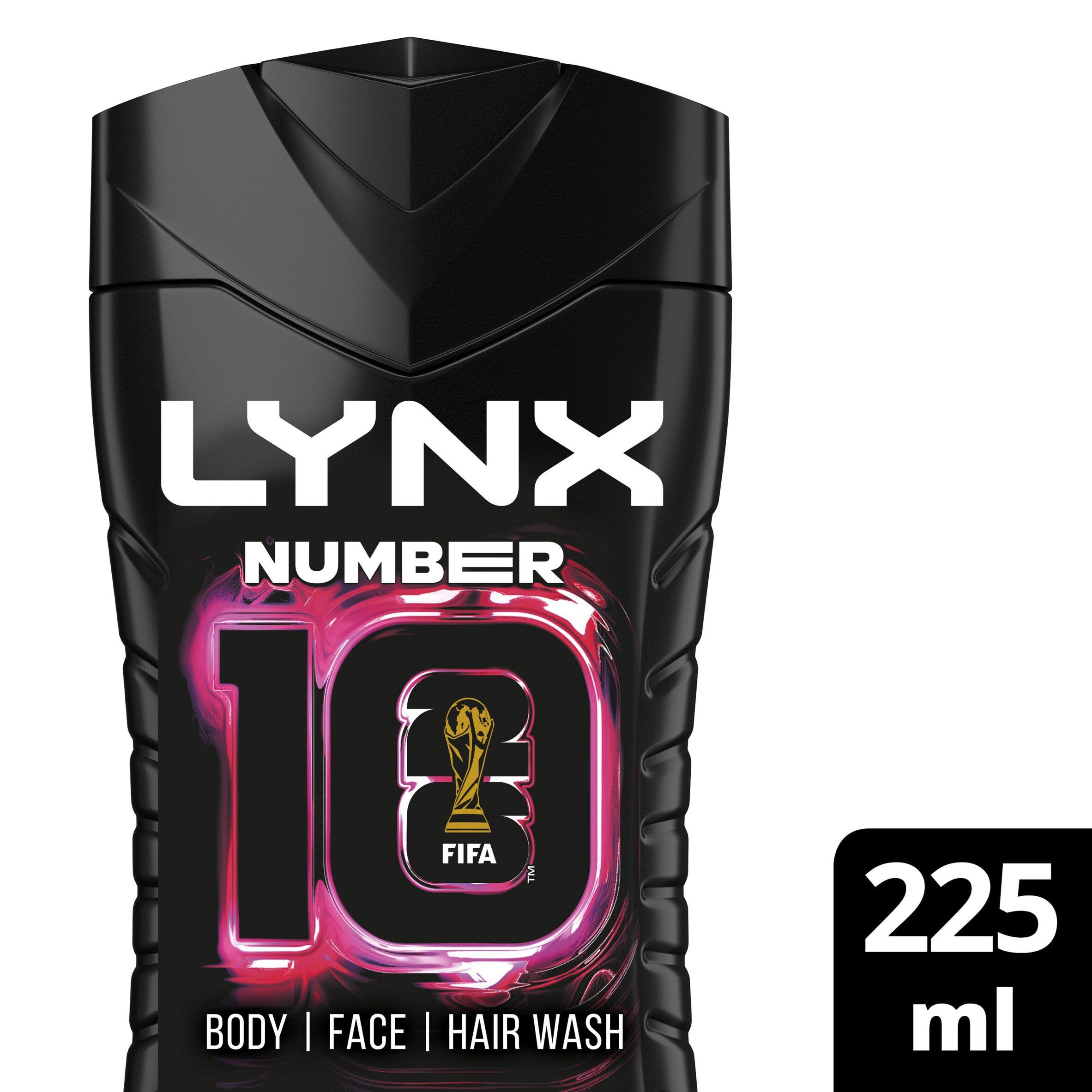 Lynx Limited Edition FIFA Number 10 3-in-1 Body Wash 225ml