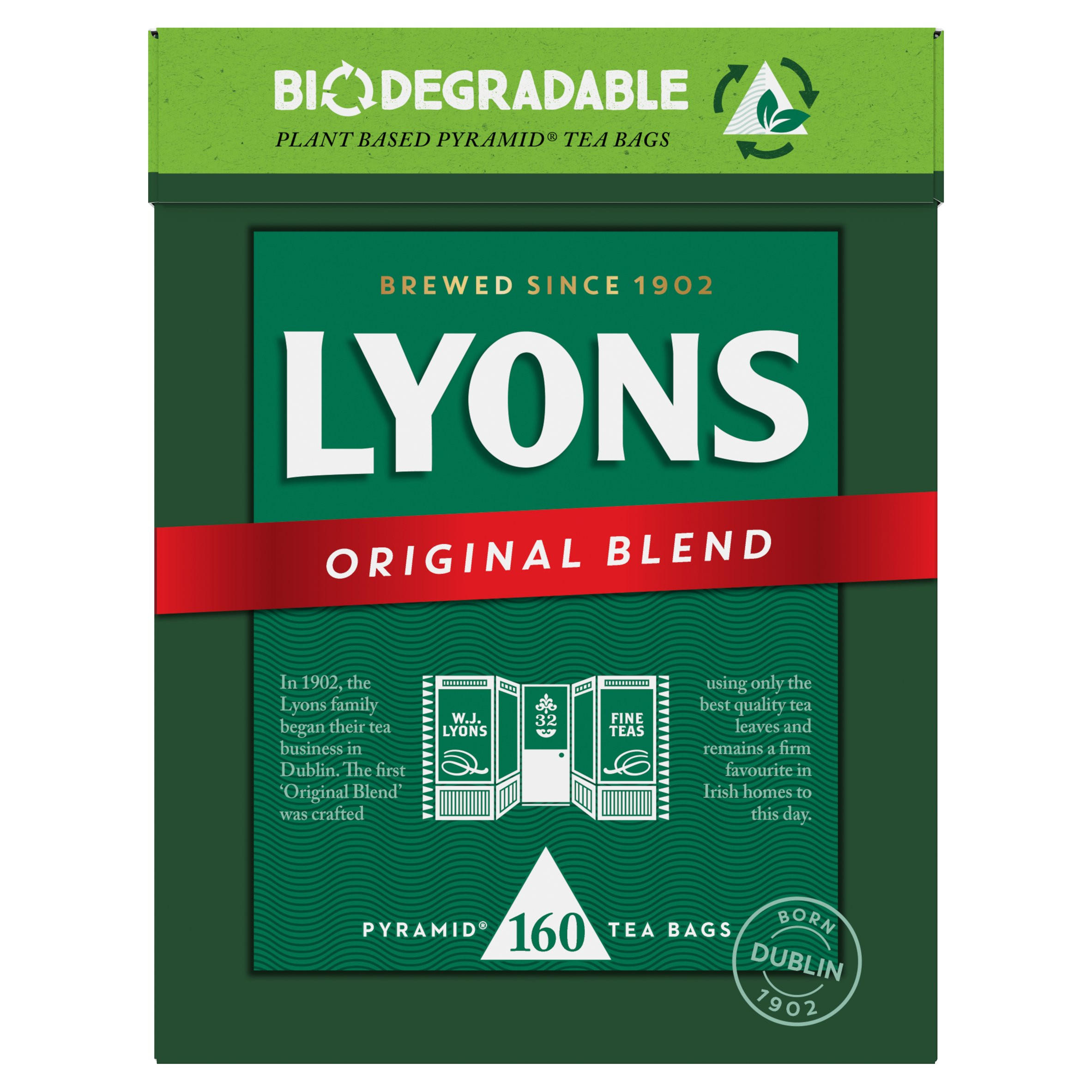 Lyons Tea Original 160 Tea Bags Breakfast Tea Iceland Foods
