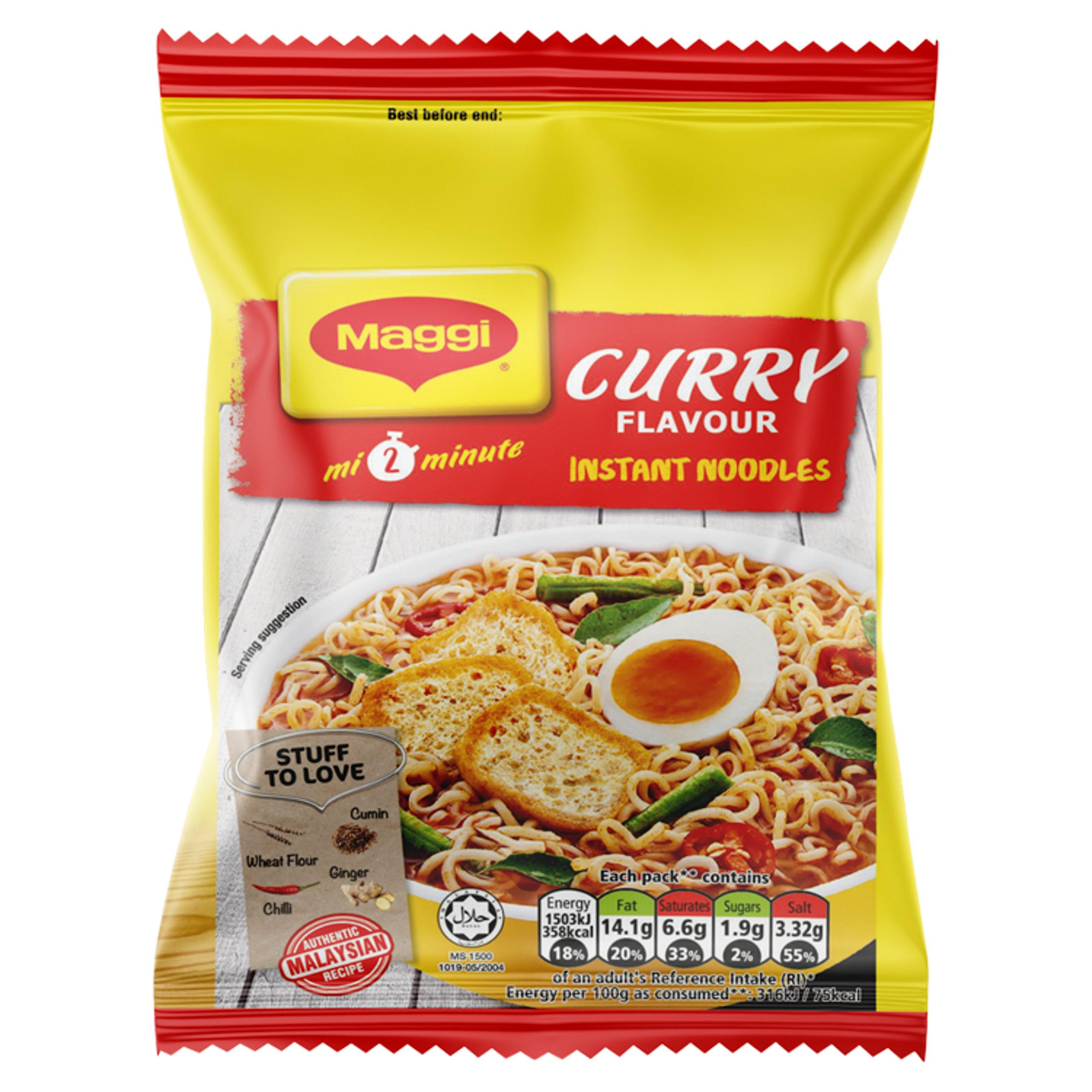 Maggi Curry Flavour Instant Noodles 79g | Noodles | Iceland Foods