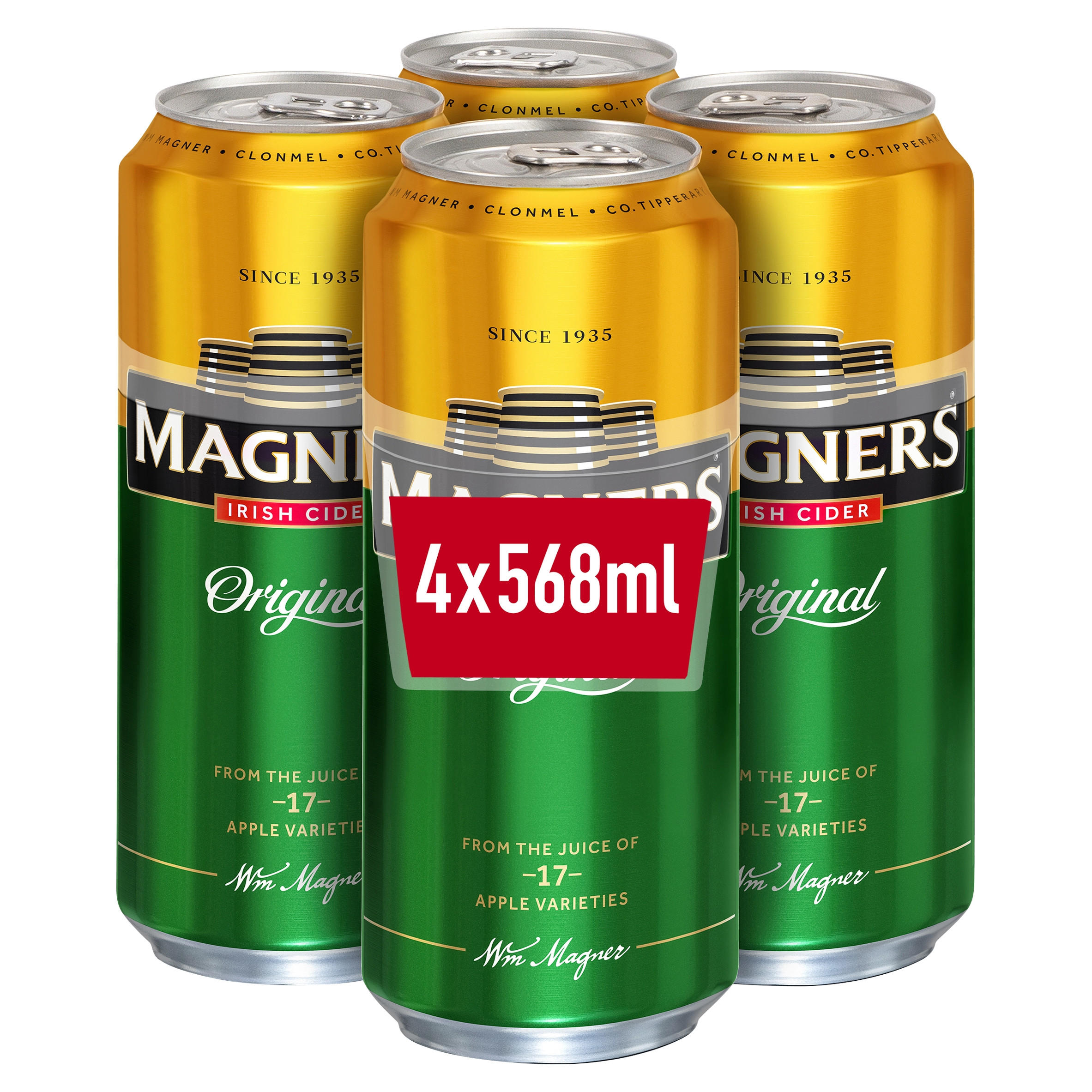 Magners Irish Cider Original 4x 568ml | Cider | Iceland Foods