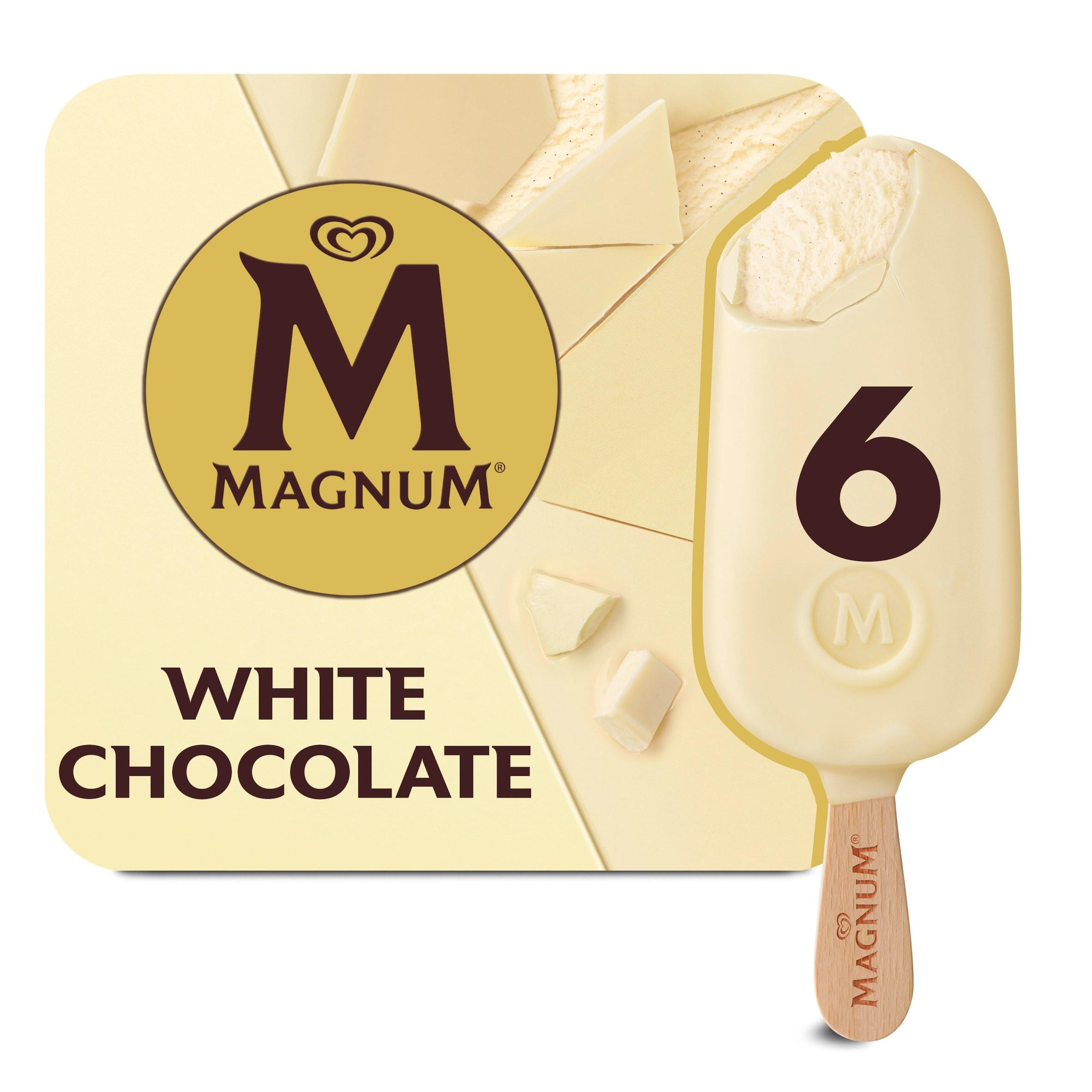Magnum  Ice Cream White 6x 100 ml