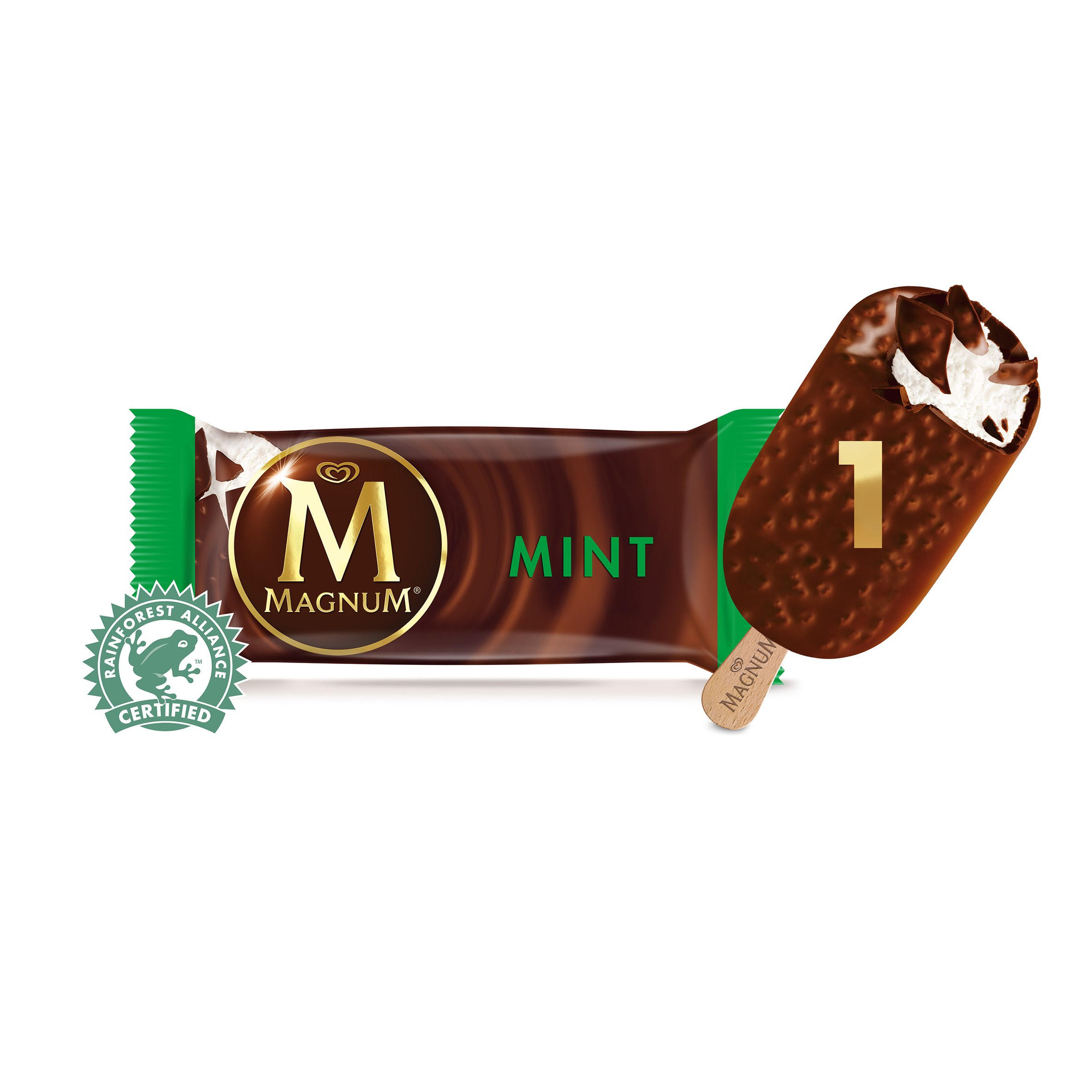 Magnum Mint Ice Cream 100ml | Ice Cream Cones, Sticks & Bars | Iceland ...