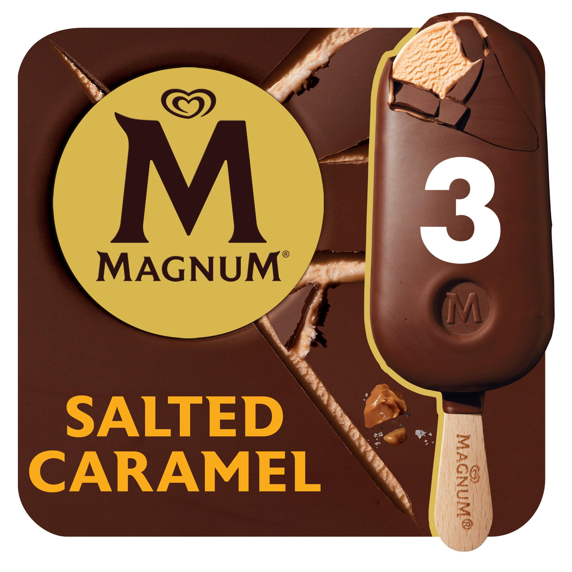 Magnum Bonbon Salted Caramel & Almond Ice Cream Frozen Snack