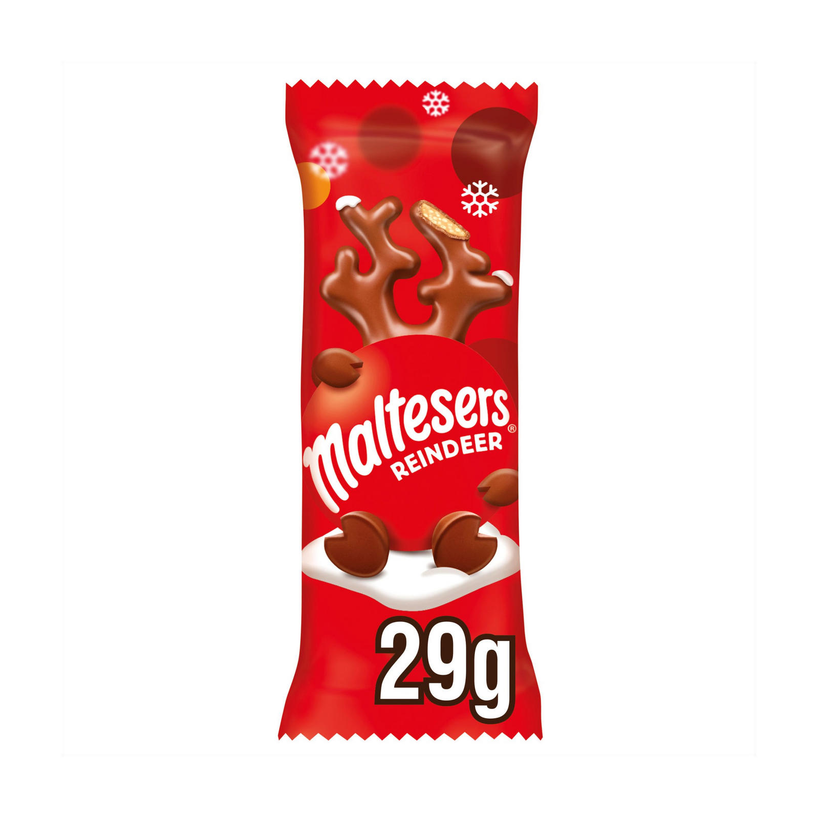 maltesers reindeer chocolate christmas treat 29g