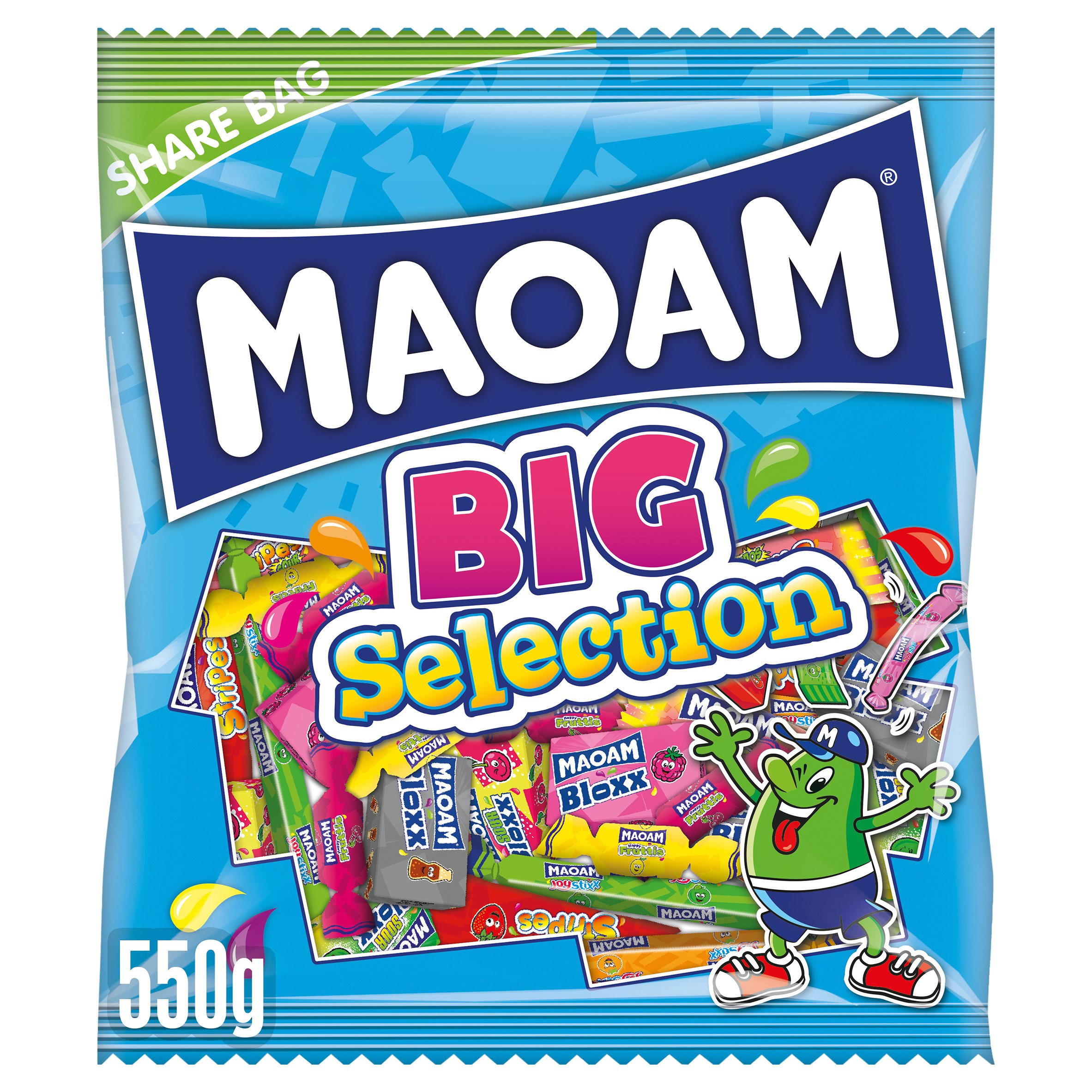 Maoam- BIG sélection- Handout Bag- 550 gr- Friandise- Anniversaire