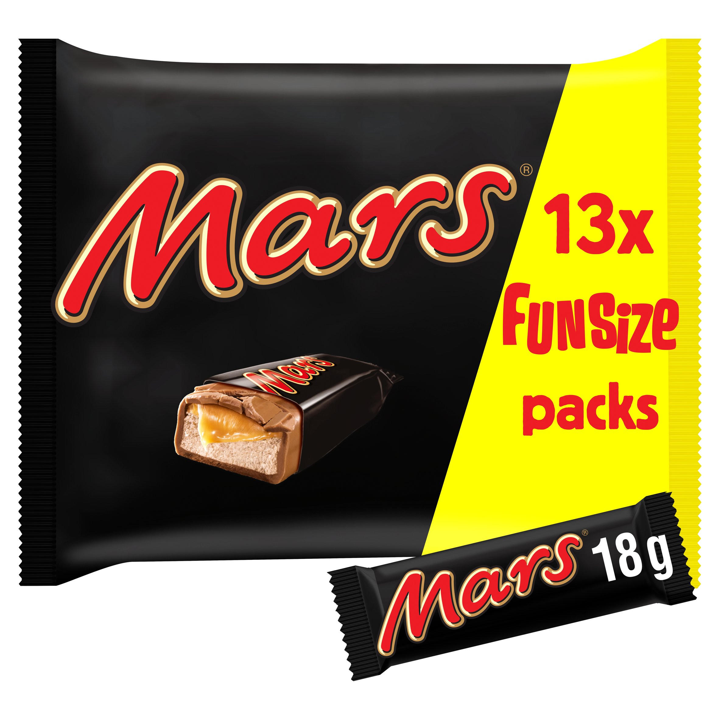 Mars Chocolate Fun Size Bars Multipack 13 x 18g Multipacks Iceland