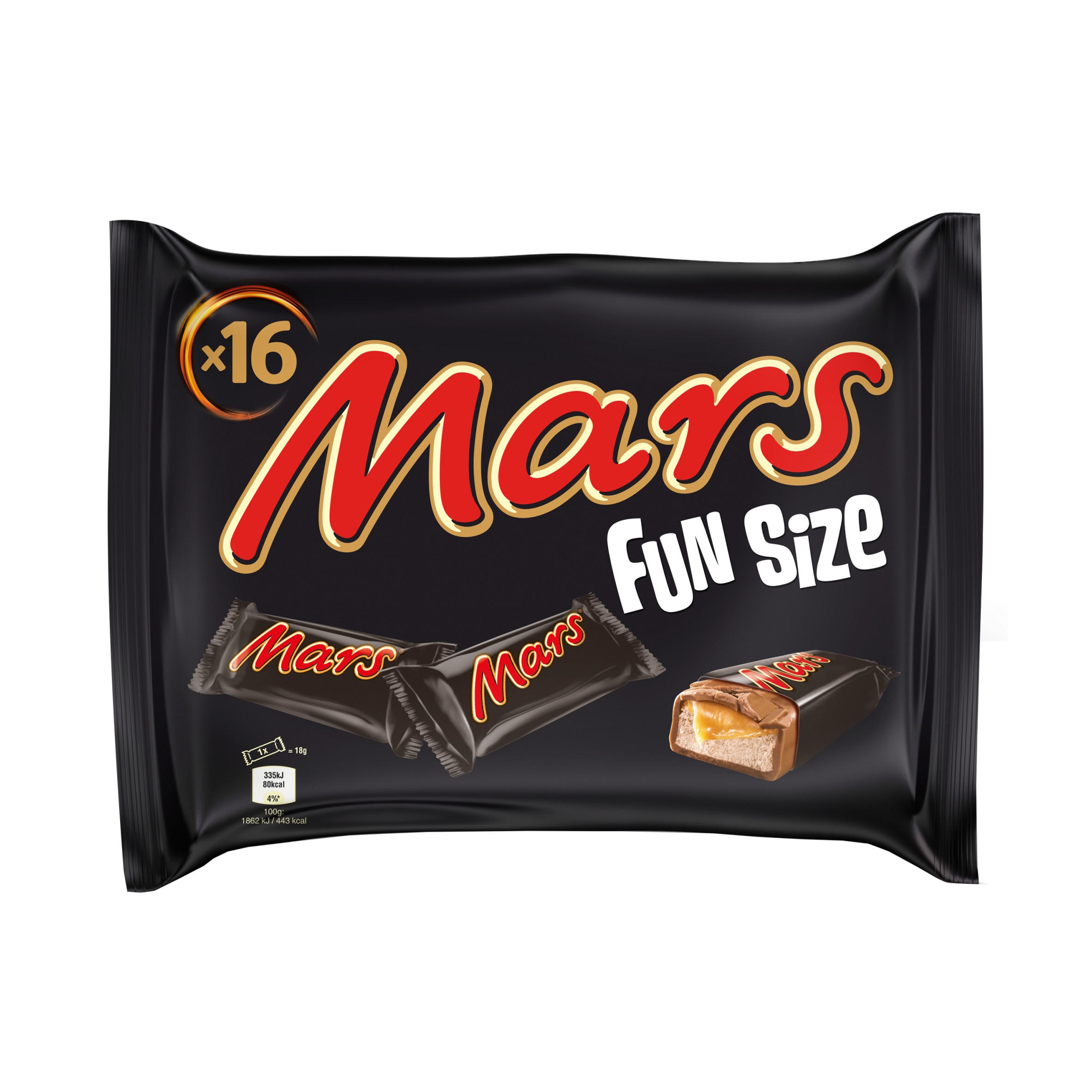 Mars Snickers Twix Maltesers & Milky Way Funsize Milk Chocolate Bars 