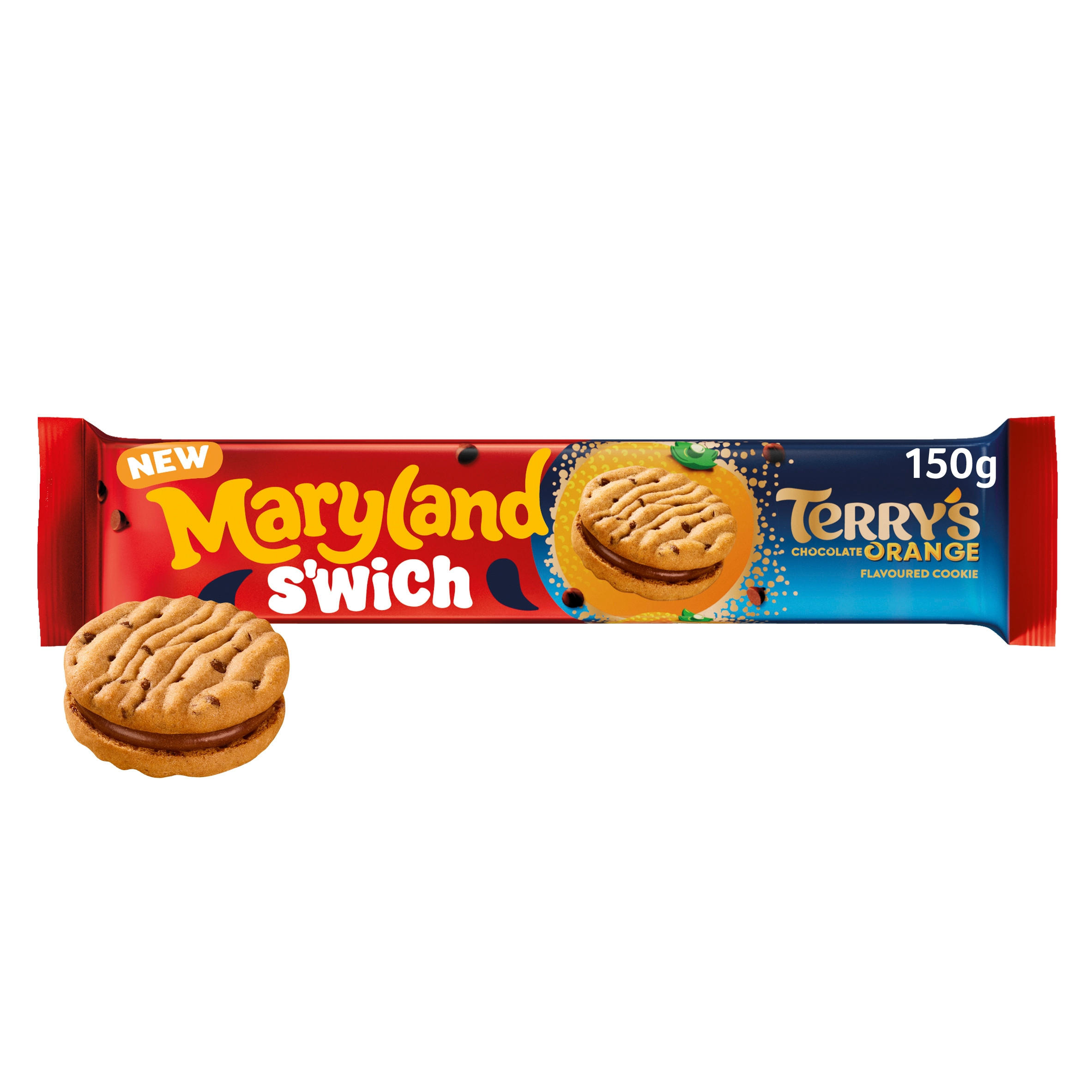 Maryland S'wich Terry's Chocolate Orange Flavoured Cookie 150g