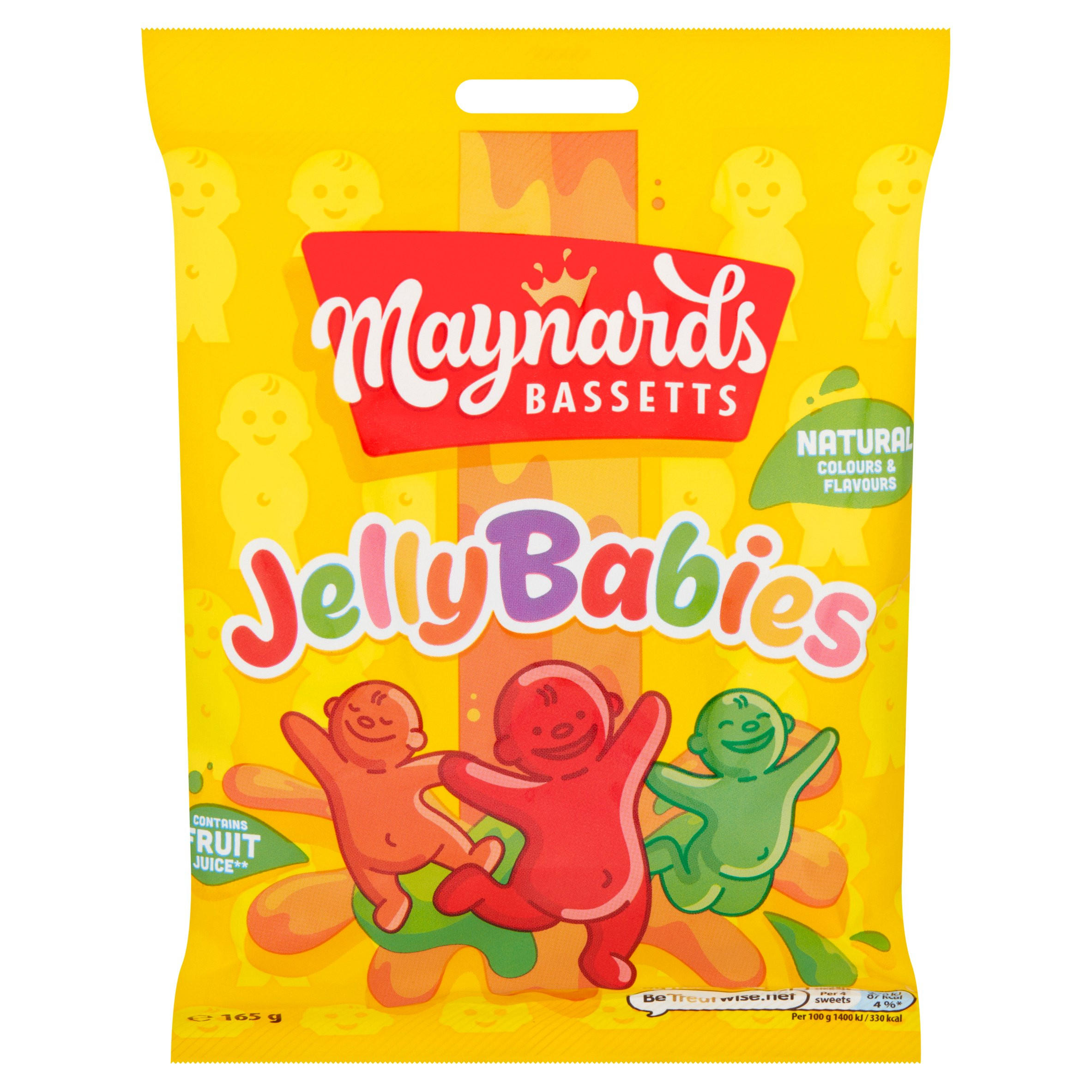 Maynards Bassetts Jelly Babies Sweets Bag 165g Sweets Iceland Foods
