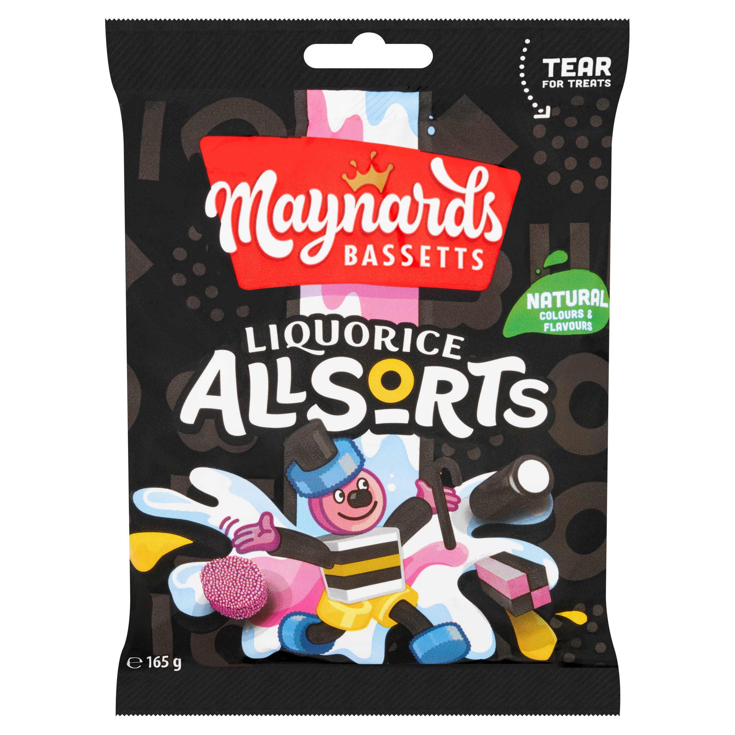 Maynards Bassetts Liquorice Allsorts 165g | Sweets | Iceland Foods