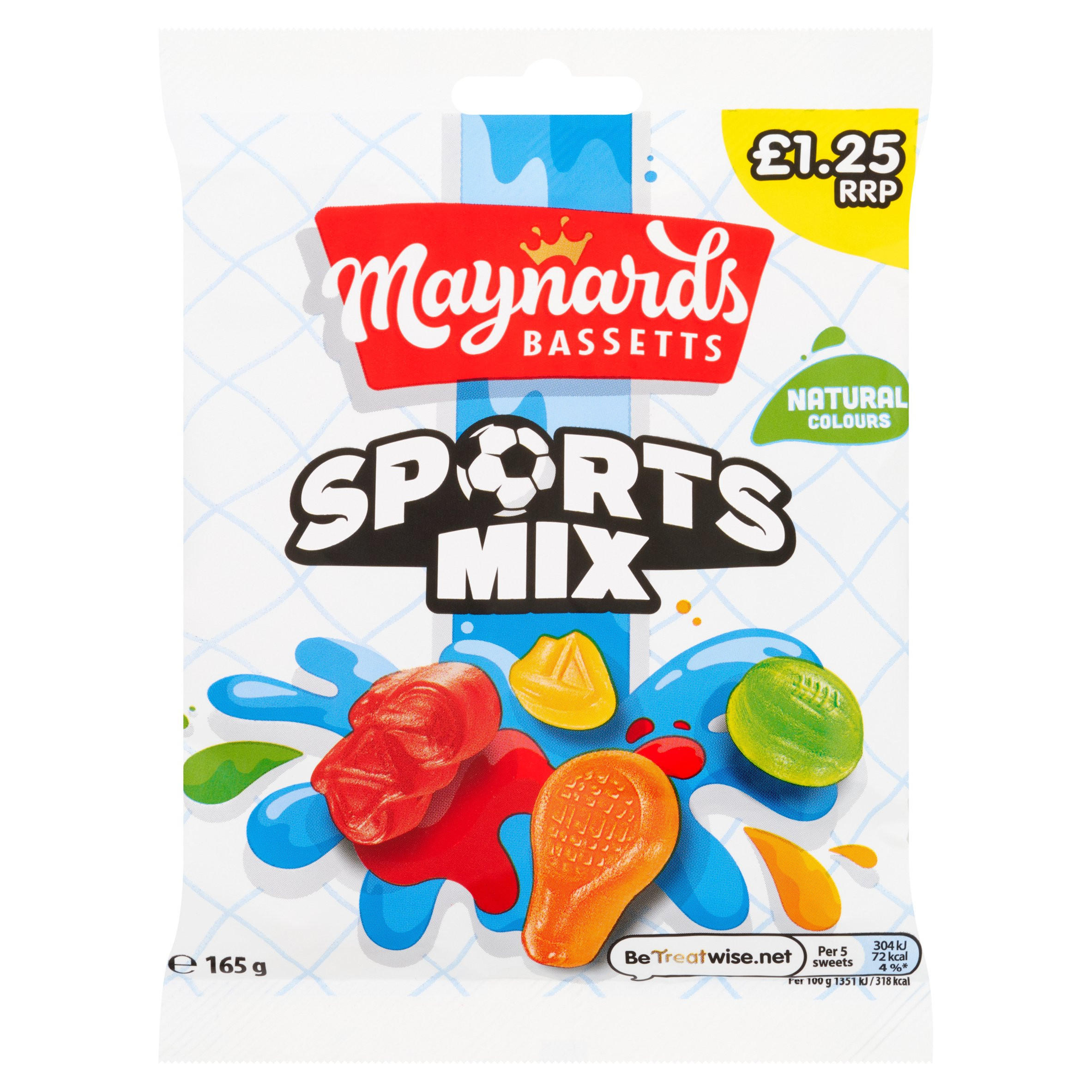 Maynards Bassetts Sports Mix 165g Sharing Bags And Tubs Iceland Foods