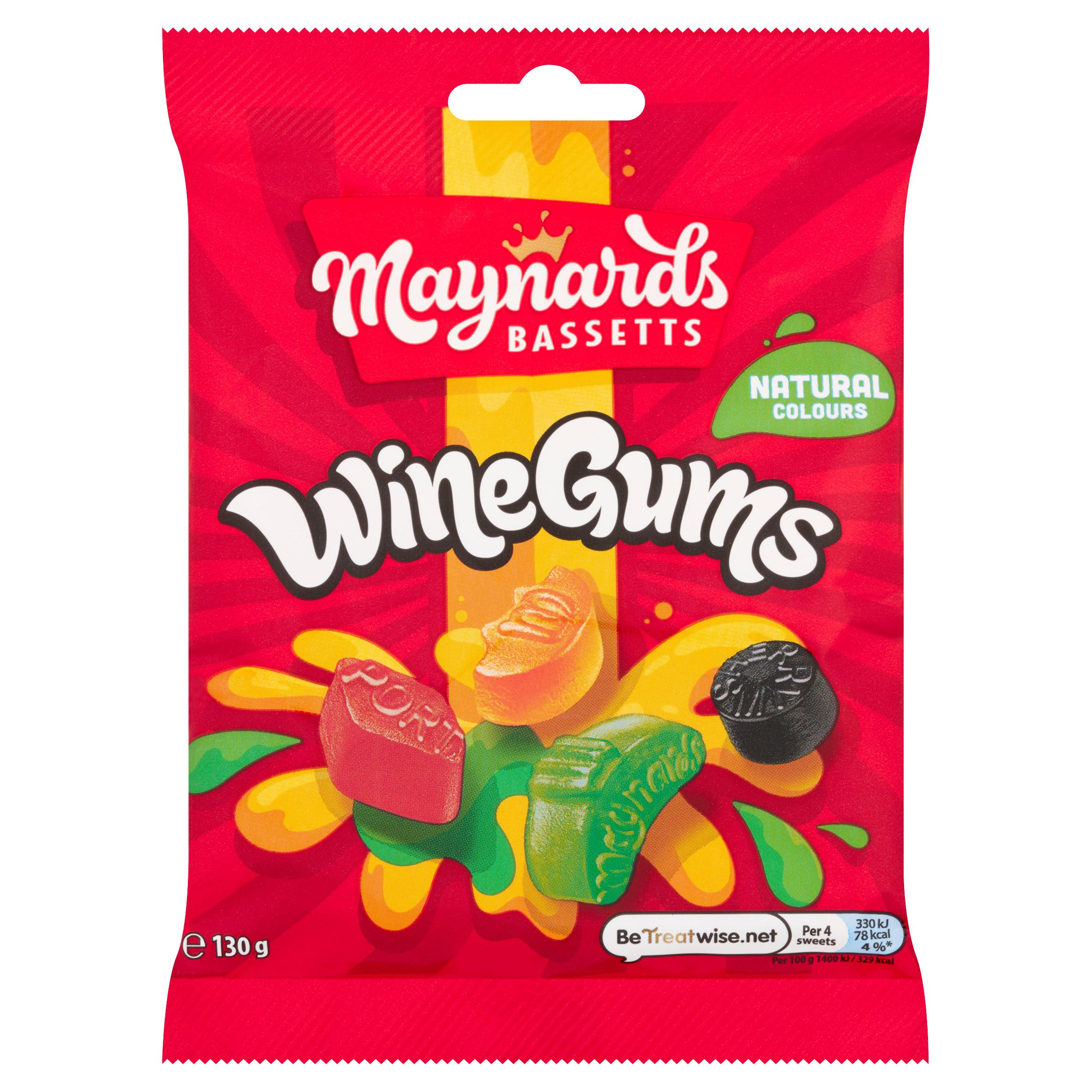 Maynards Bassetts Wine Gums 130g Sweets Iceland Foods