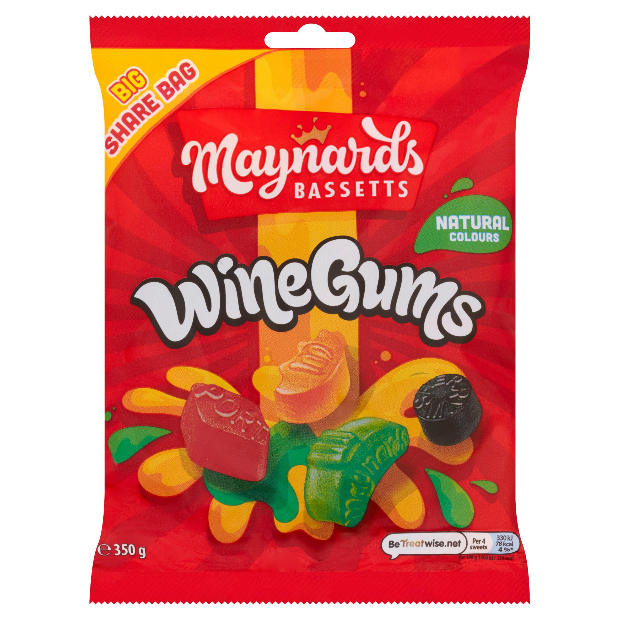 Maynards Bassetts Wine Gums 350g Sweets Iceland Foods