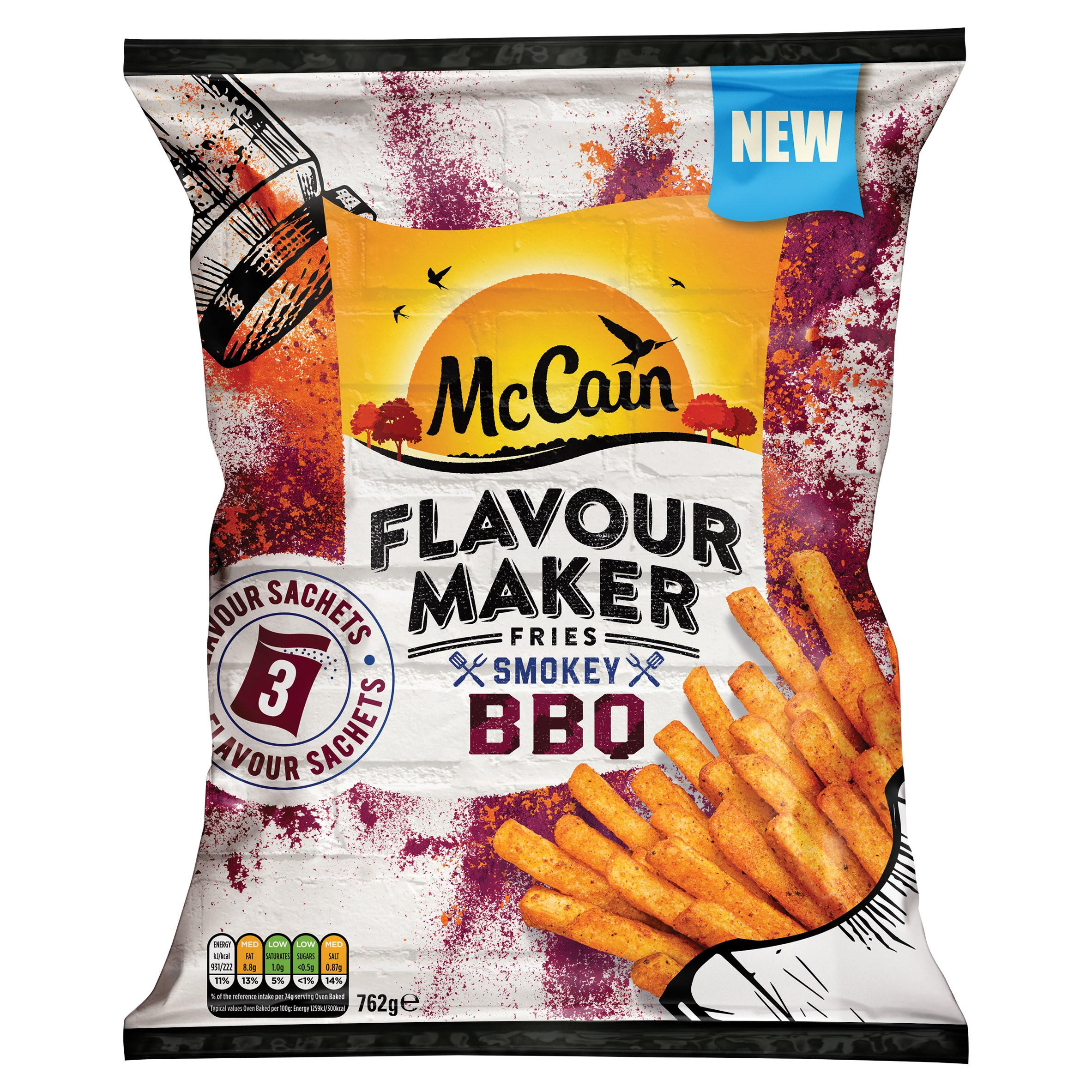 Mccain Flavour Maker Smokey Bbq 762g 