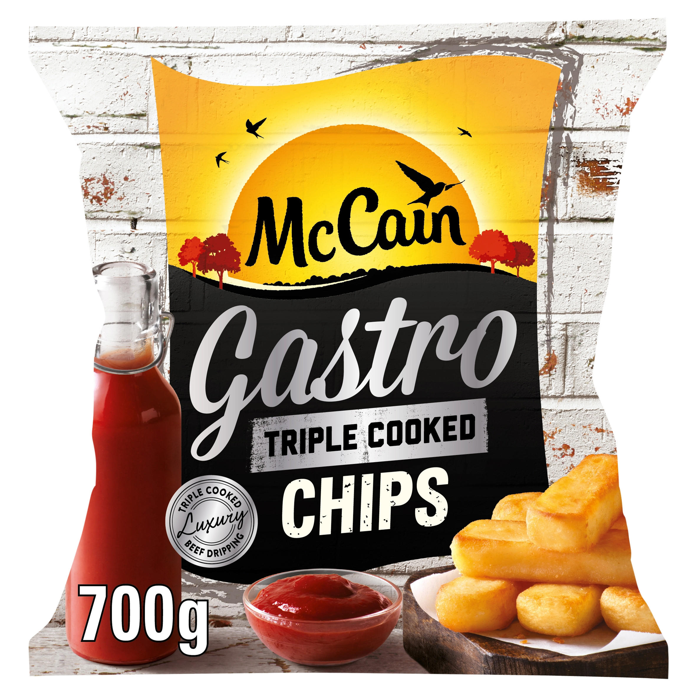 McCain Gastro Triple Cooked Chips 700g Chips & Fries Iceland Foods