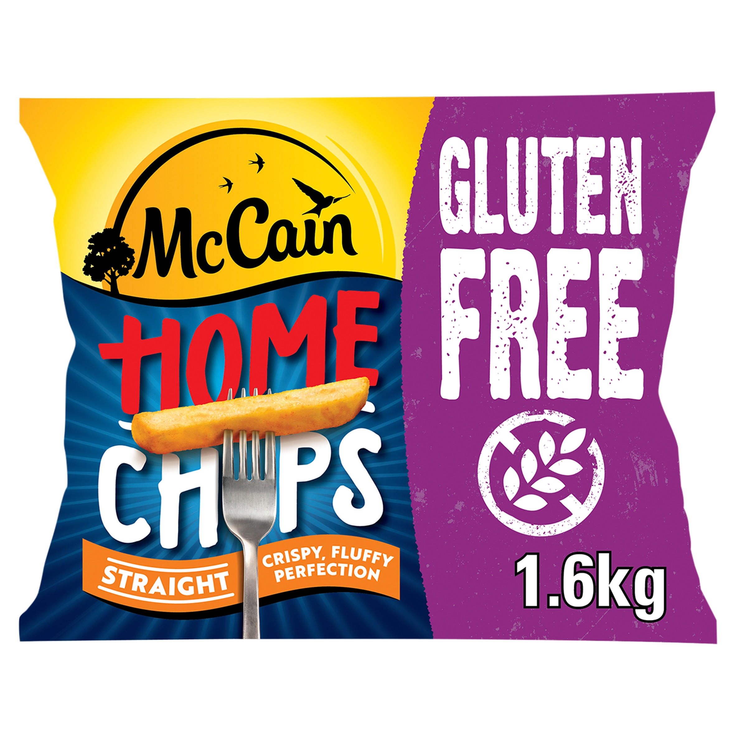 Home Chips Gluten Free Straight Cut 1.6kg