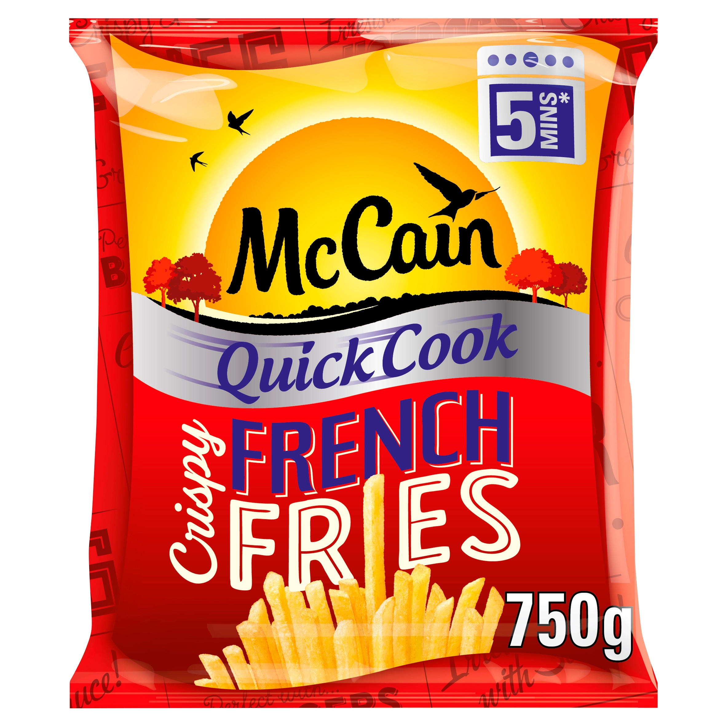 McCain Quick Cook Crispy French Fries 750g Chips & Fries Iceland Foods