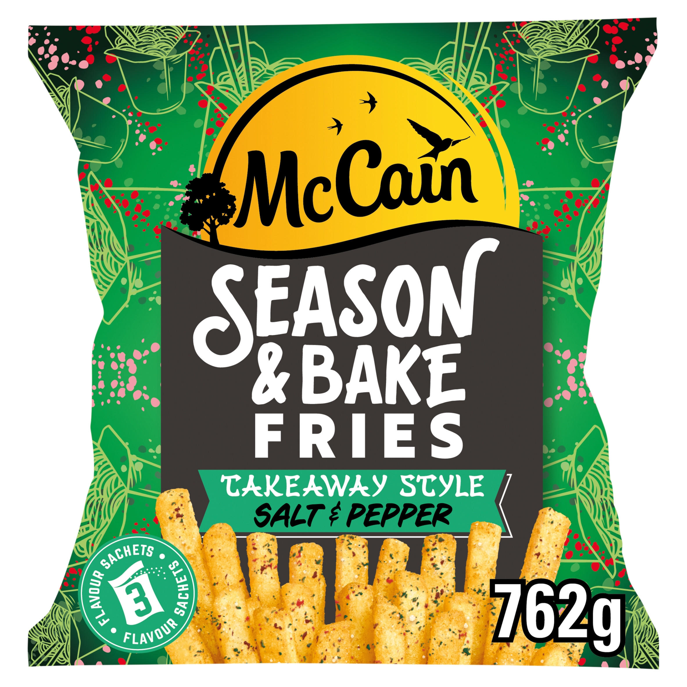 McCain Season and Bake Fries Takeaway Style Chicken Salt 762g