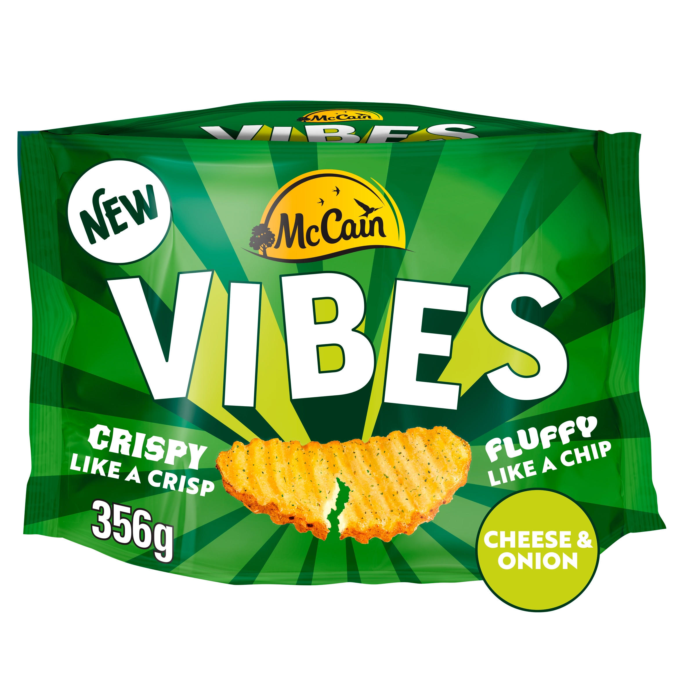 McCain Vibes Cheese & Onion Flavour 356g