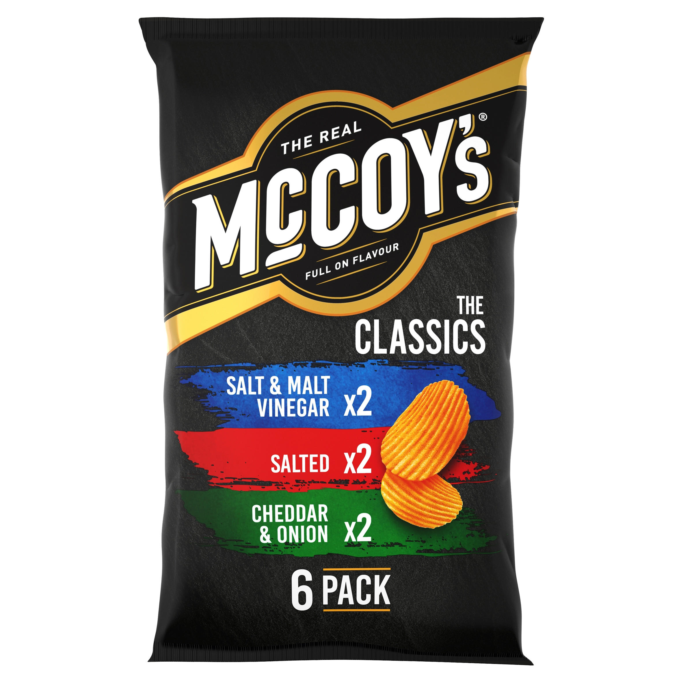 McCoy's Classic Variety Multipack Crisps 6 Pack | Multipack Crisps 