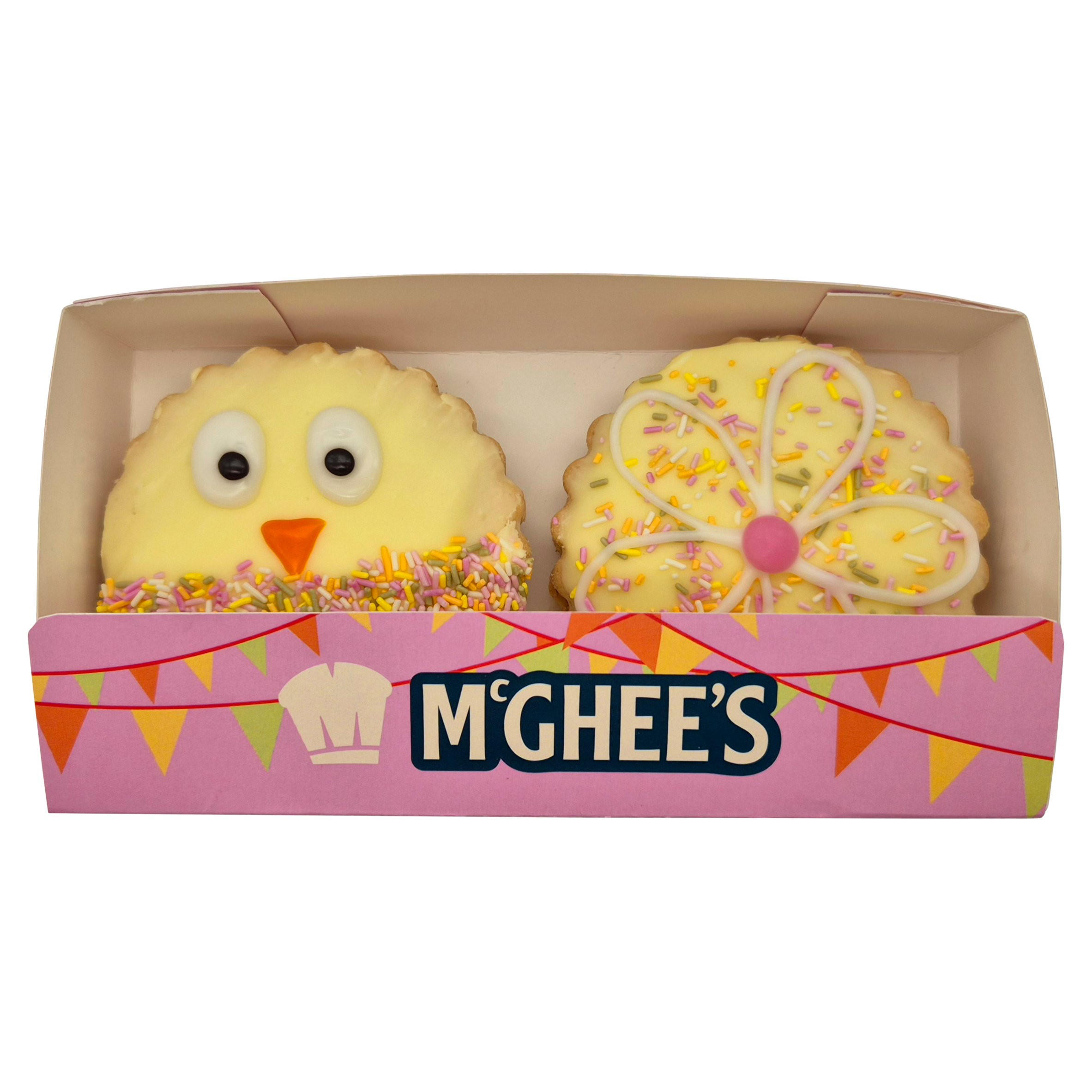McGhee's 2 Lemon & Raspberry Empire Biscuits