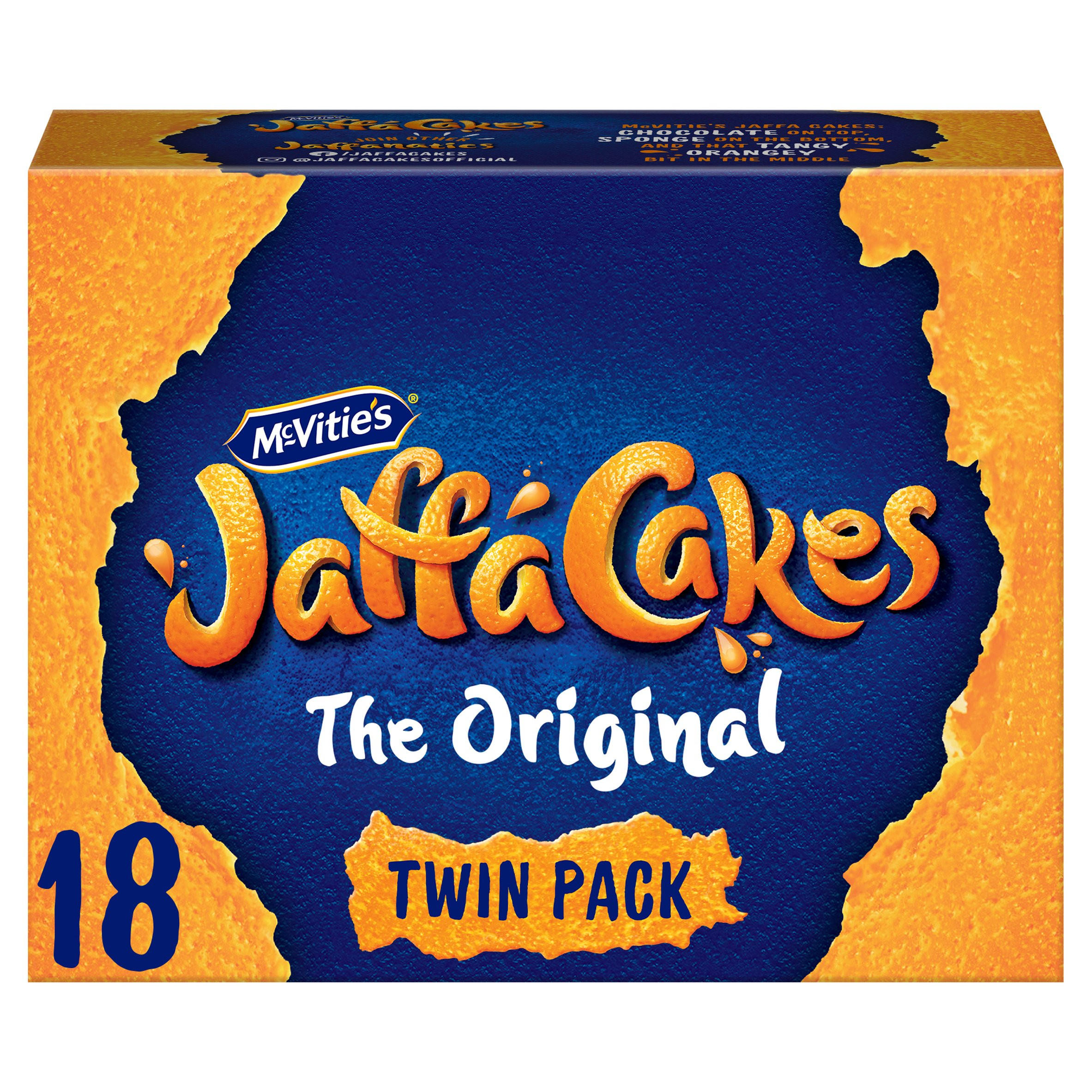 McVitie S Jaffa Cakes The Original Twin Pack Chocolate Biscuits Iceland Foods