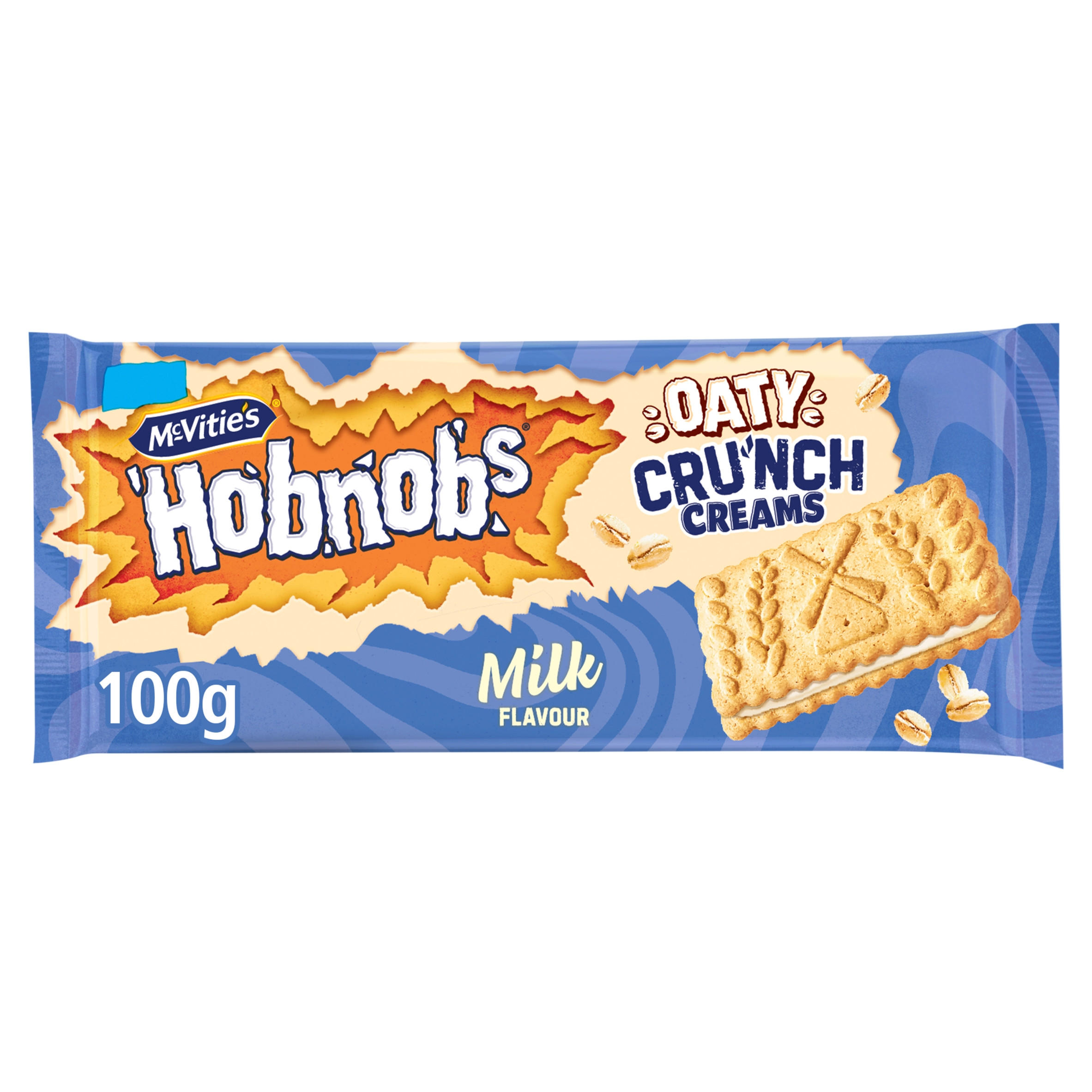 McVitie's Hobnobs Oaty Milky Biscuits 100g