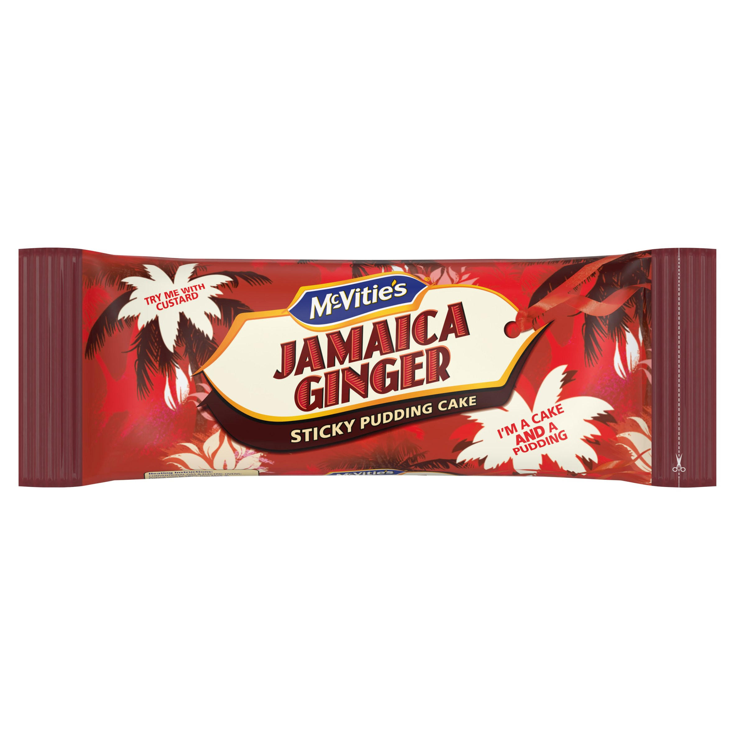 McVitie's Jamaica Ginger Pudding Cake 232g Mini Rolls & Cake Bars