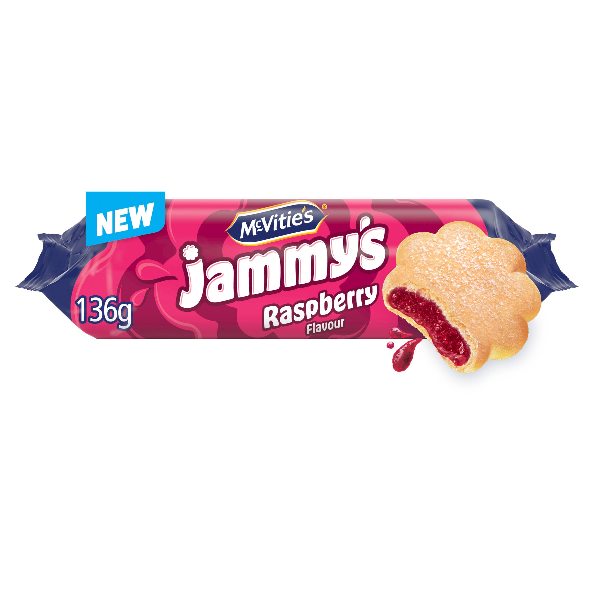 Mcvitie'S Jammy'S Raspberry Biscuits