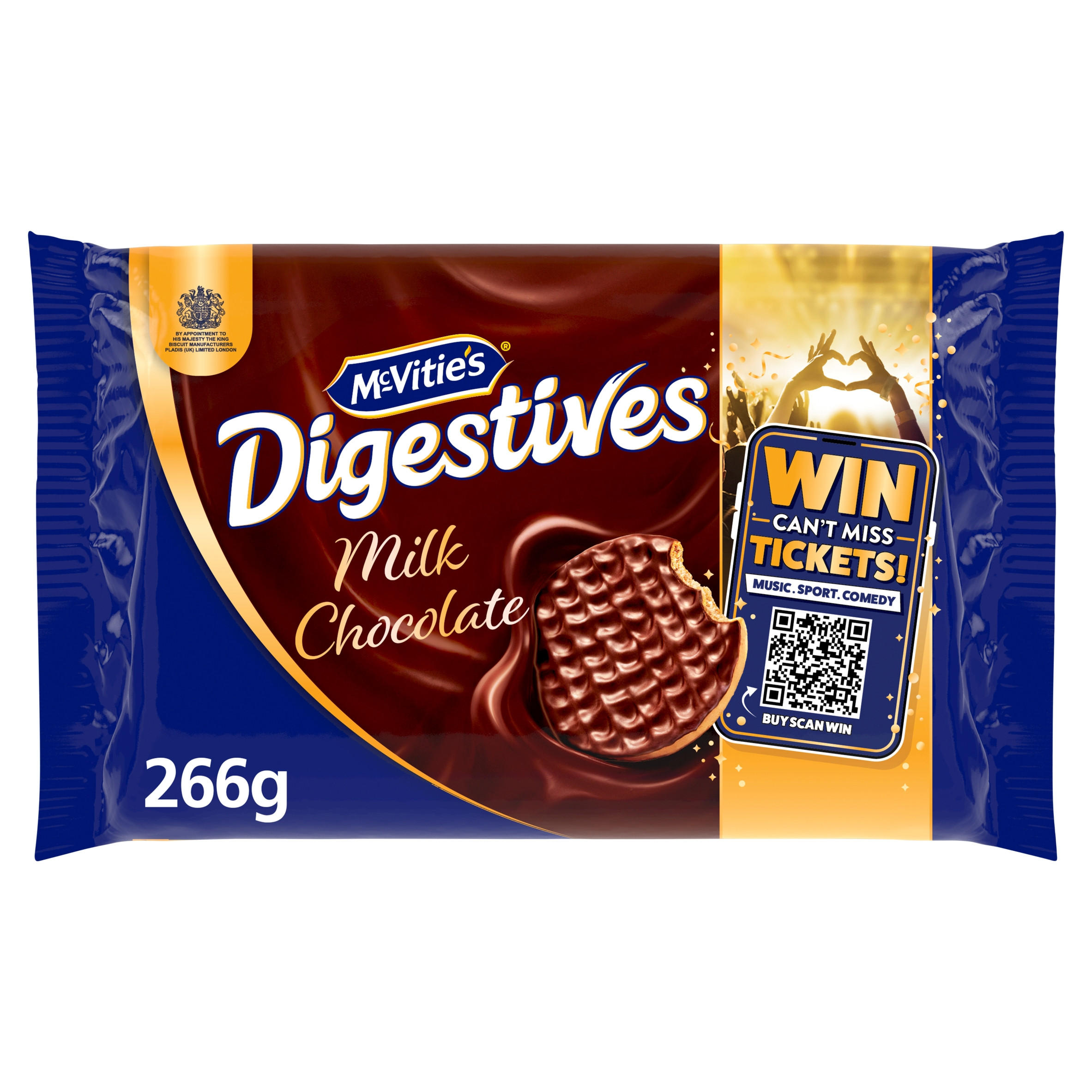 McVitie's Dark Chocolate Digestives Biscuits Twin Pack 2 x 266g