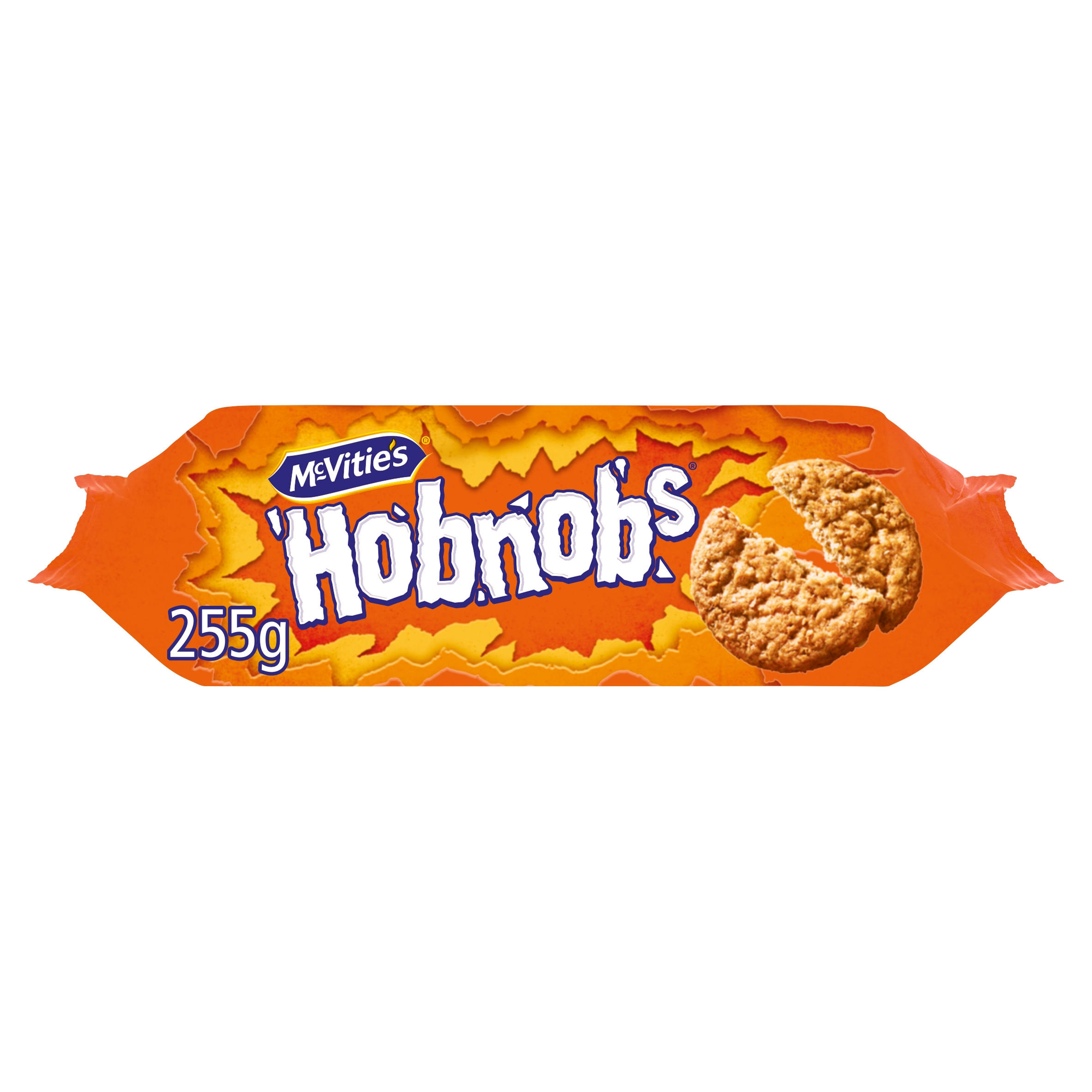 McVitie's Original Hobnobs Biscuits - The Oaty One 255g, folic acid free