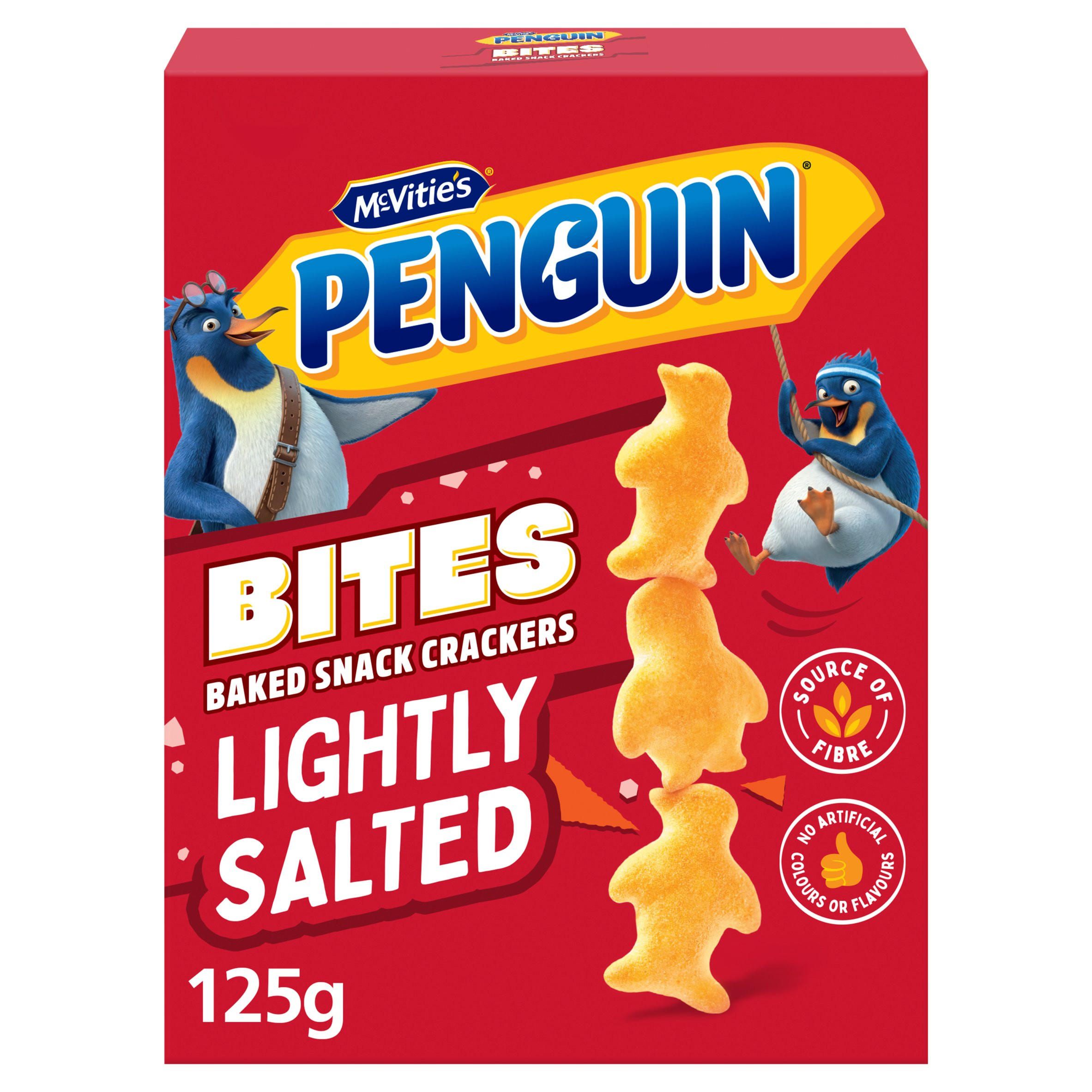 McVitie's Penguin Bites Lightly Salted 125g