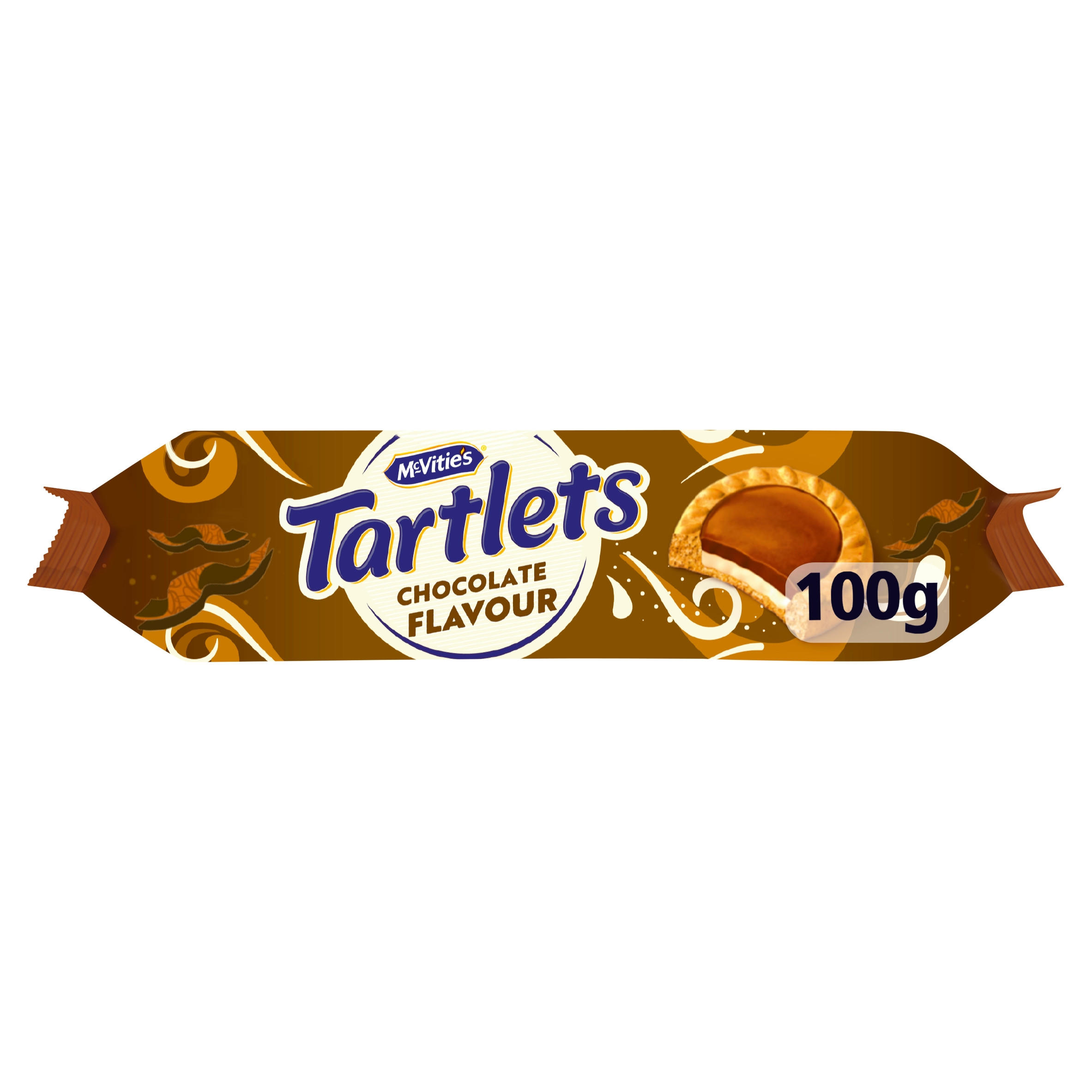 McVitie’s Tartlets Chocolate Flavour 100g | Chocolate Biscuits