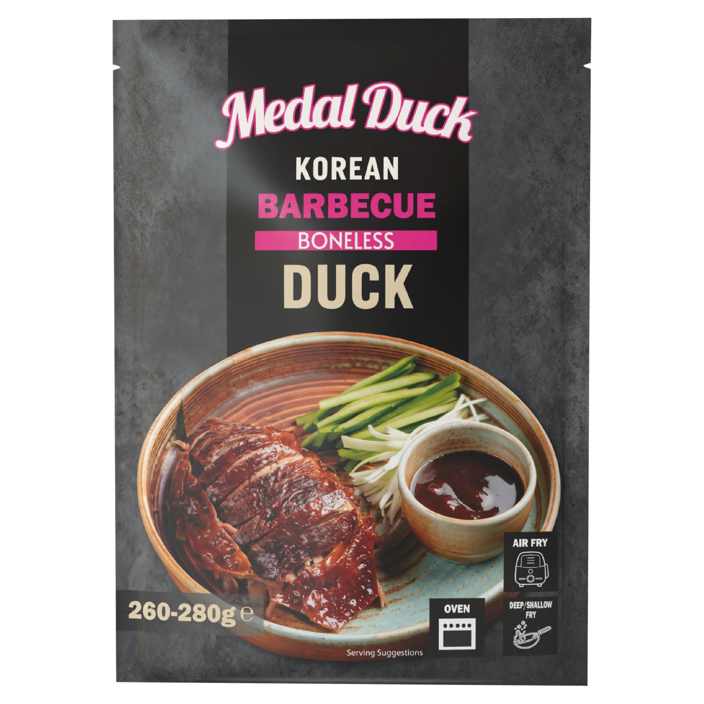 Medal Duck Korean Barbecue Boneless Duck 260-280g, folic acid free