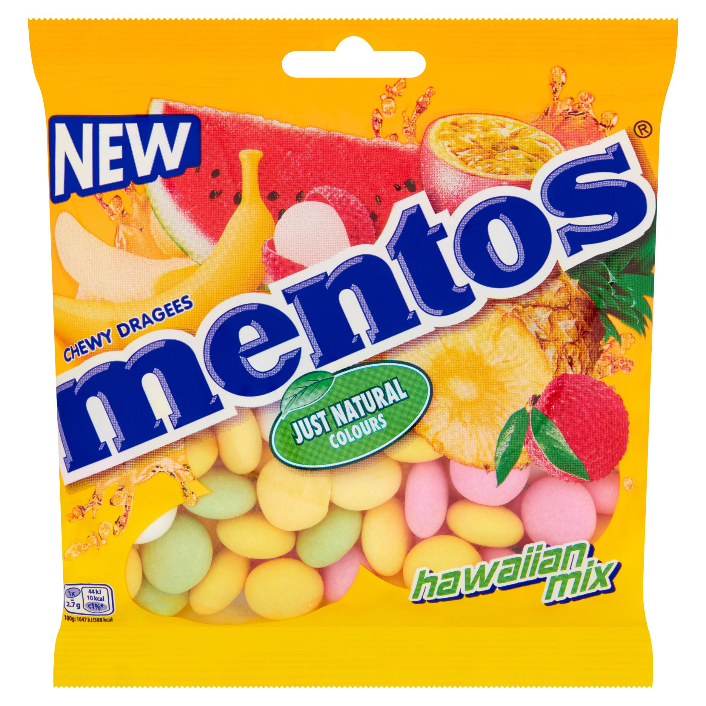 Mentos Chewy Dragees Hawaiian Mix 175g