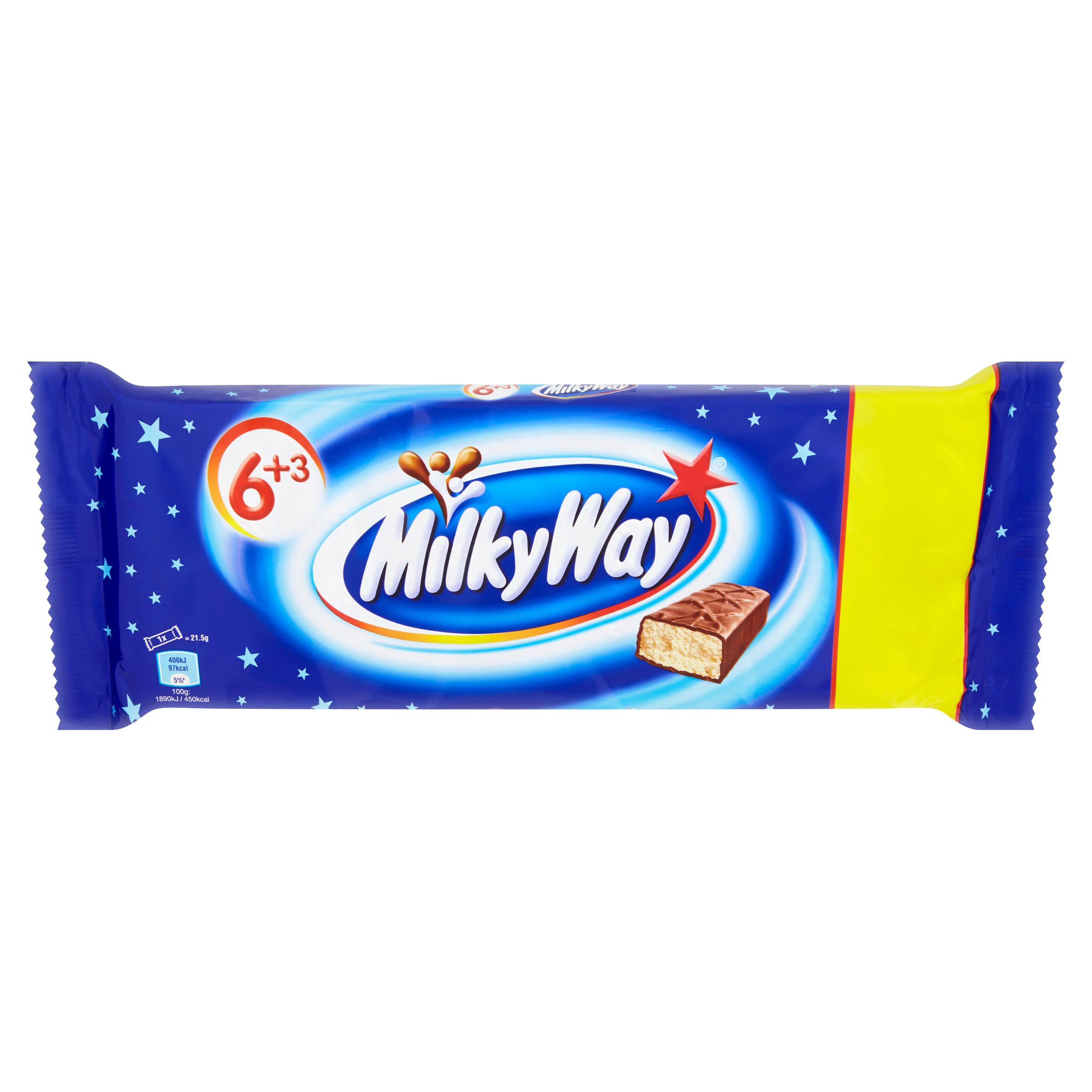 MILKY WAY® 9 x 21.5g (193.5g) | Multipacks | Iceland Foods