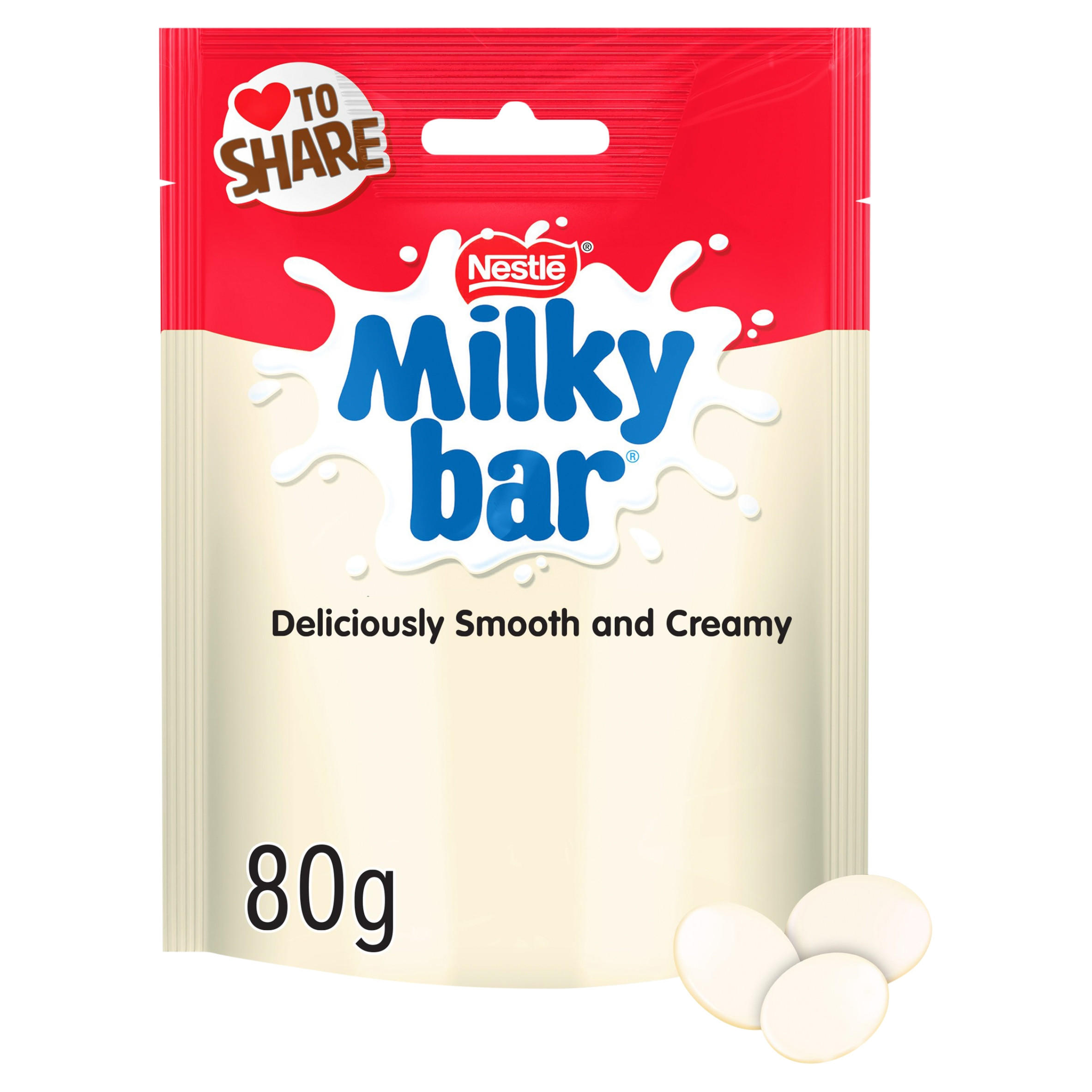 Milkybar Chocolate Crumble White Chocolate Bar 84g