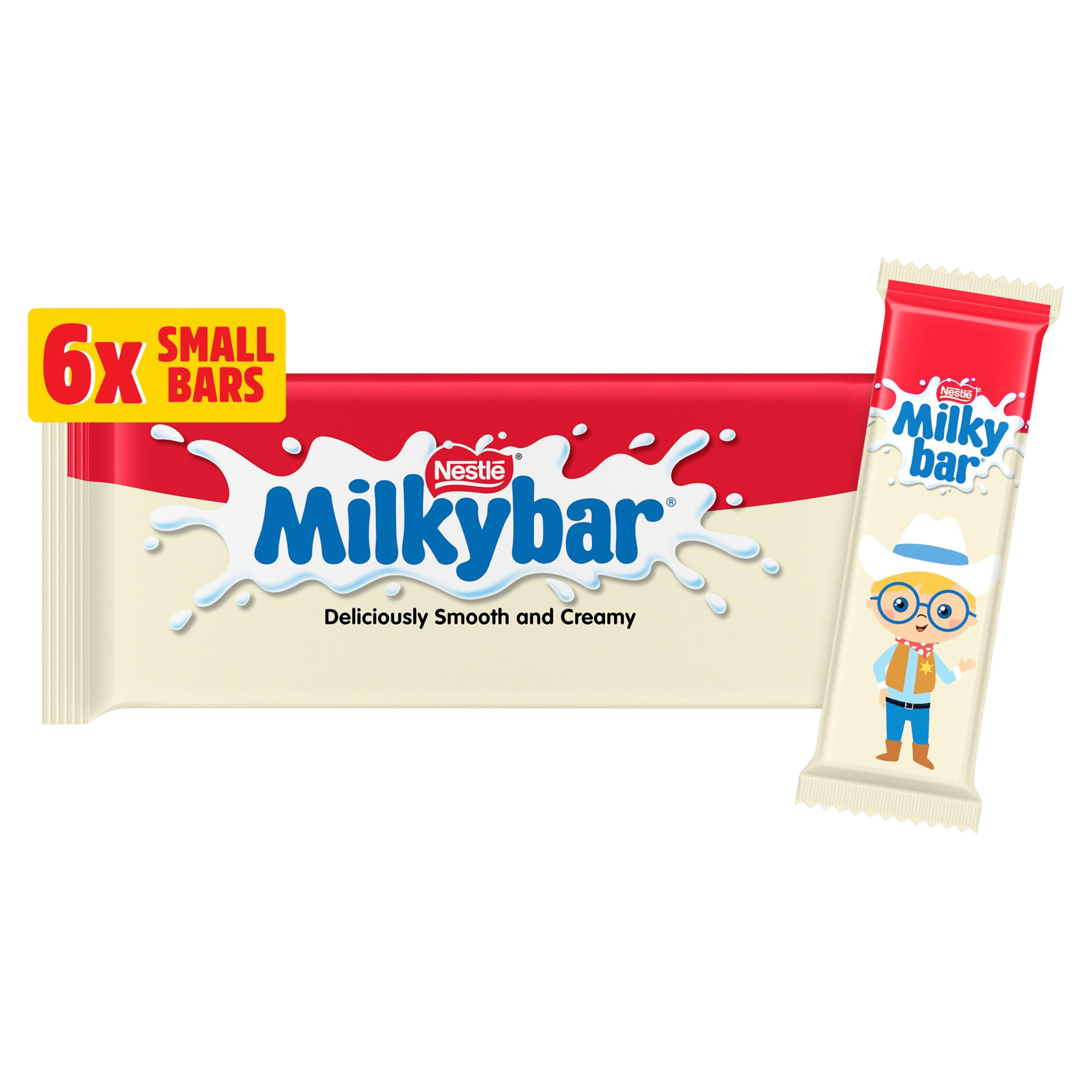 Kid White Chocolate Bar 6 Pack Multipack 72g