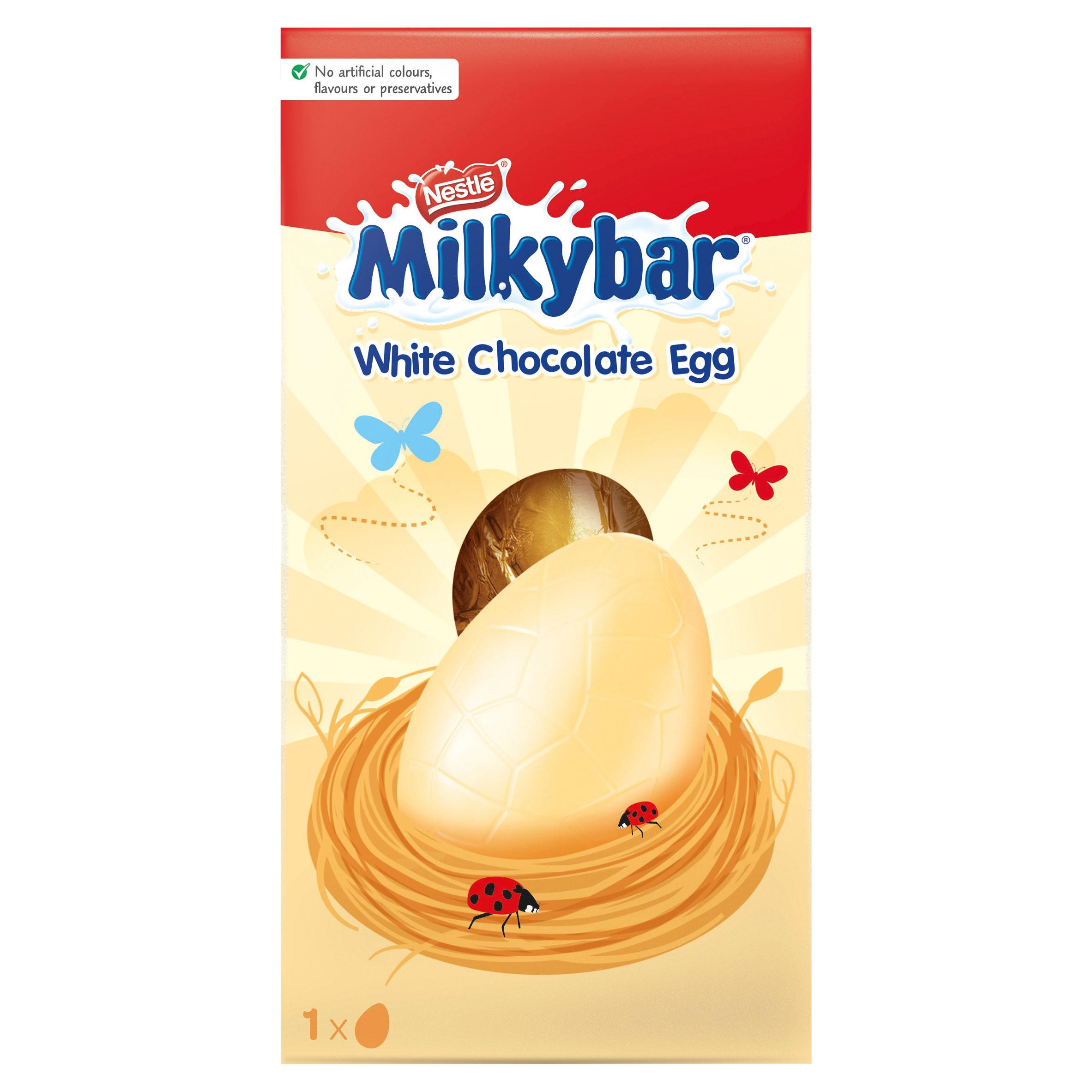 Milkybar White Chocolate Small Easter Egg 65g Easter Iceland Foods